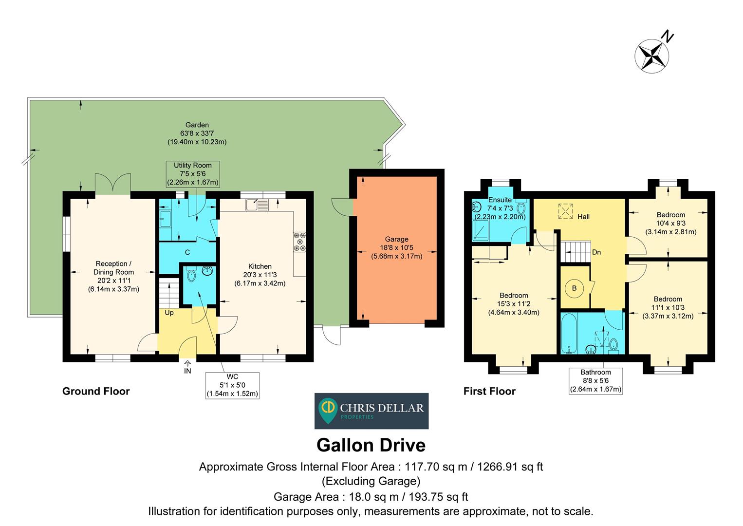 11, Gallon Drive, Buntingford floorplan