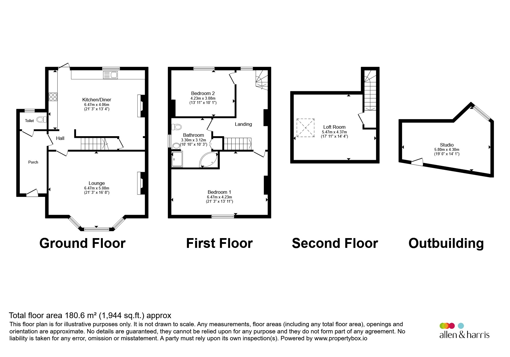 Lilac Cottage, Bristol Road, BRISTOL floorplan