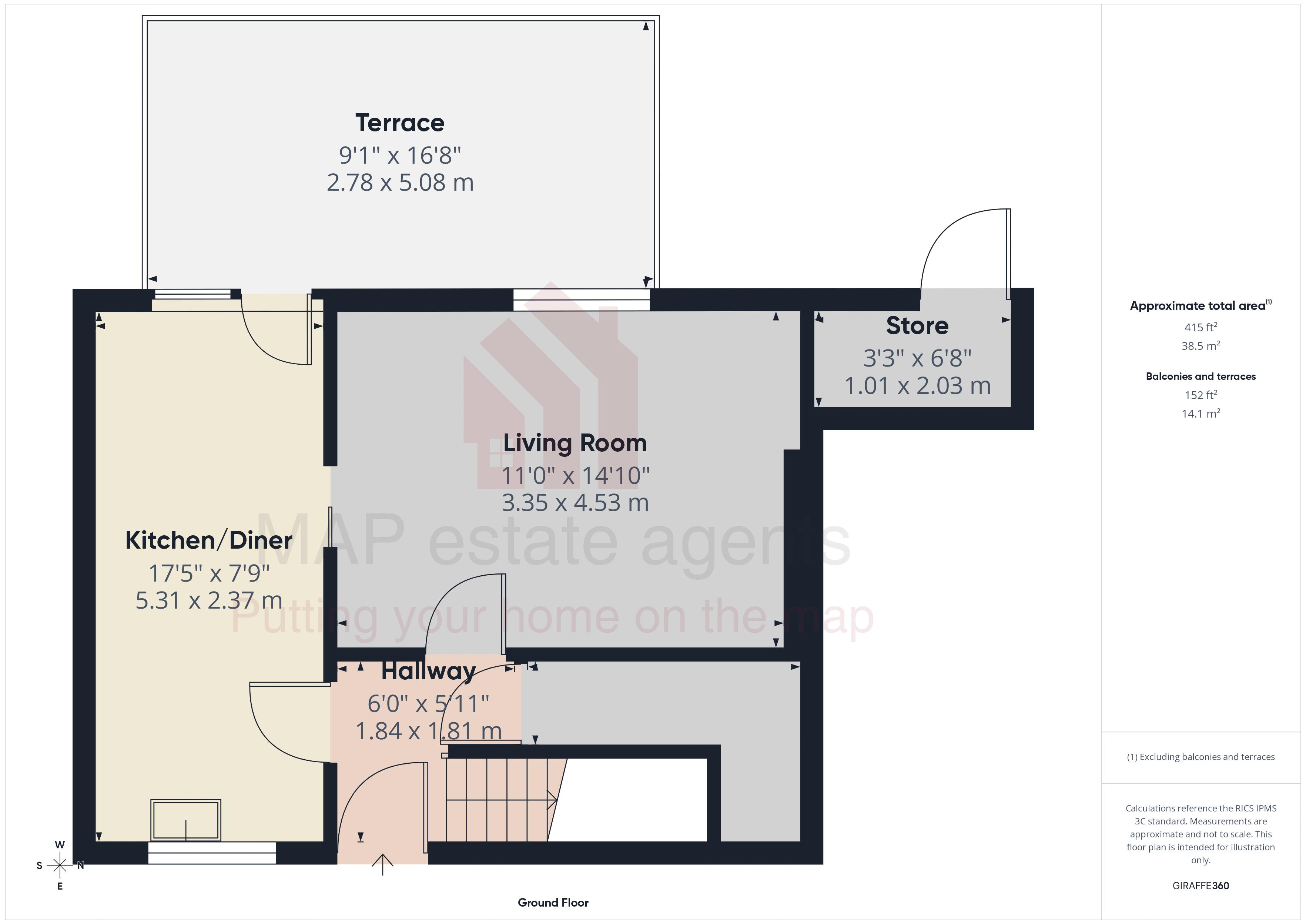 7, Vounder Glaze, Penzance floorplan