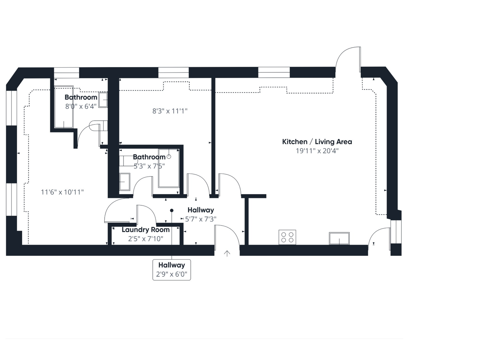Baldwyns Mansions,Apartment 6, Calvert Drive, Dartford floorplan