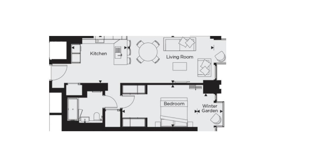 1 Bedrooms Flat for sale in 8 Casson Square, Southbank Place, Southwark SE1