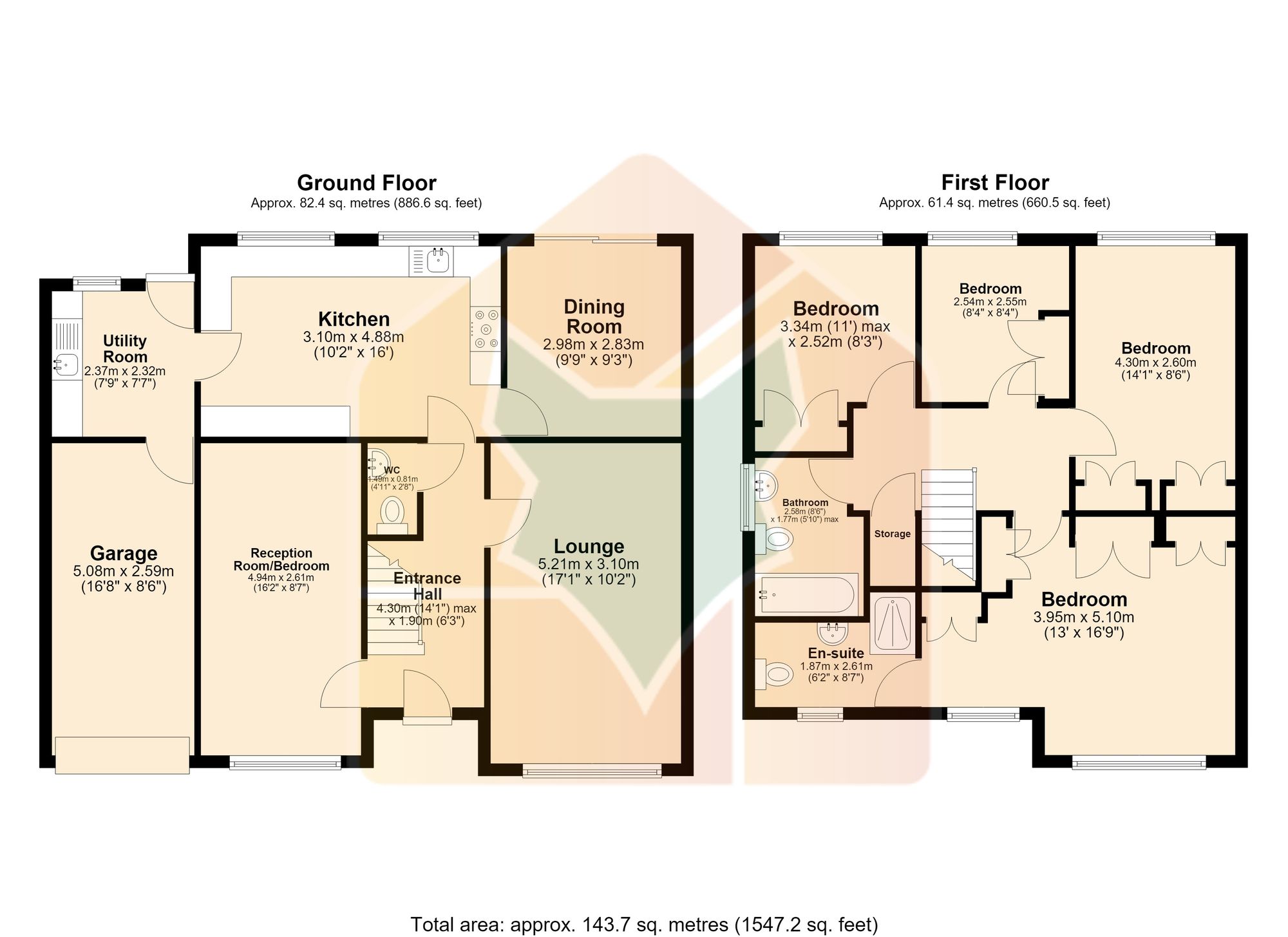1 Roman Way, Scunthorpe floorplan