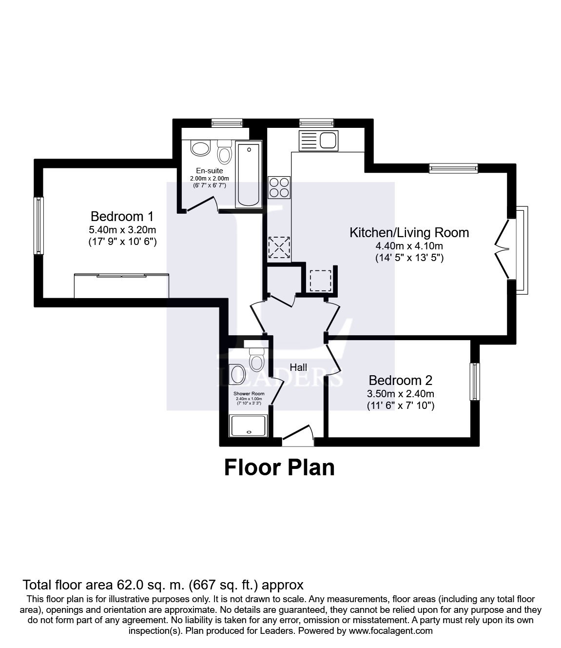 2 Bedrooms Flat to rent in Midwinter Court, Chandos Road, Buckingham MK18