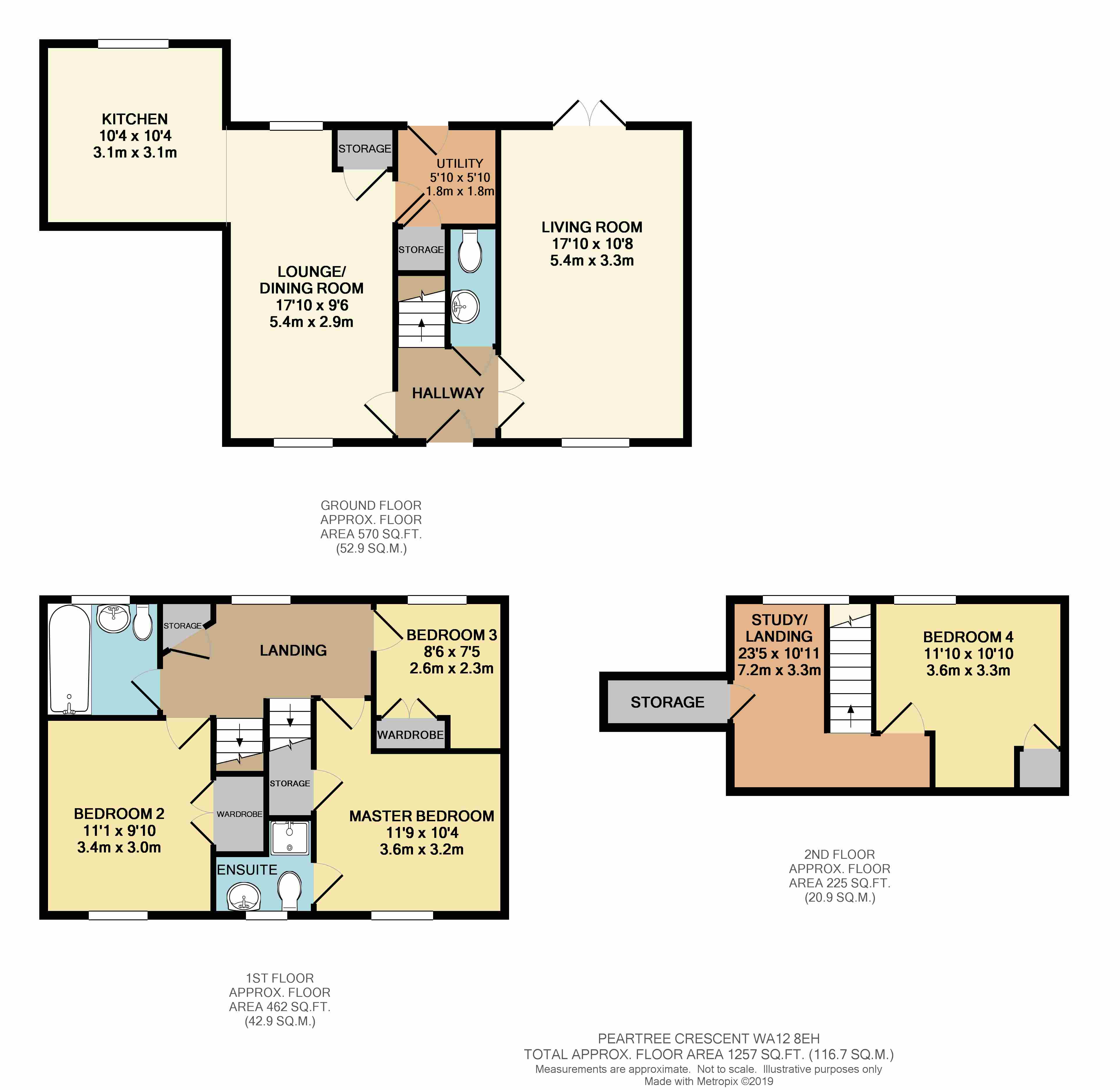 4 Bedrooms Detached house for sale in Peartree Crescent, Newton-Le-Willows WA12