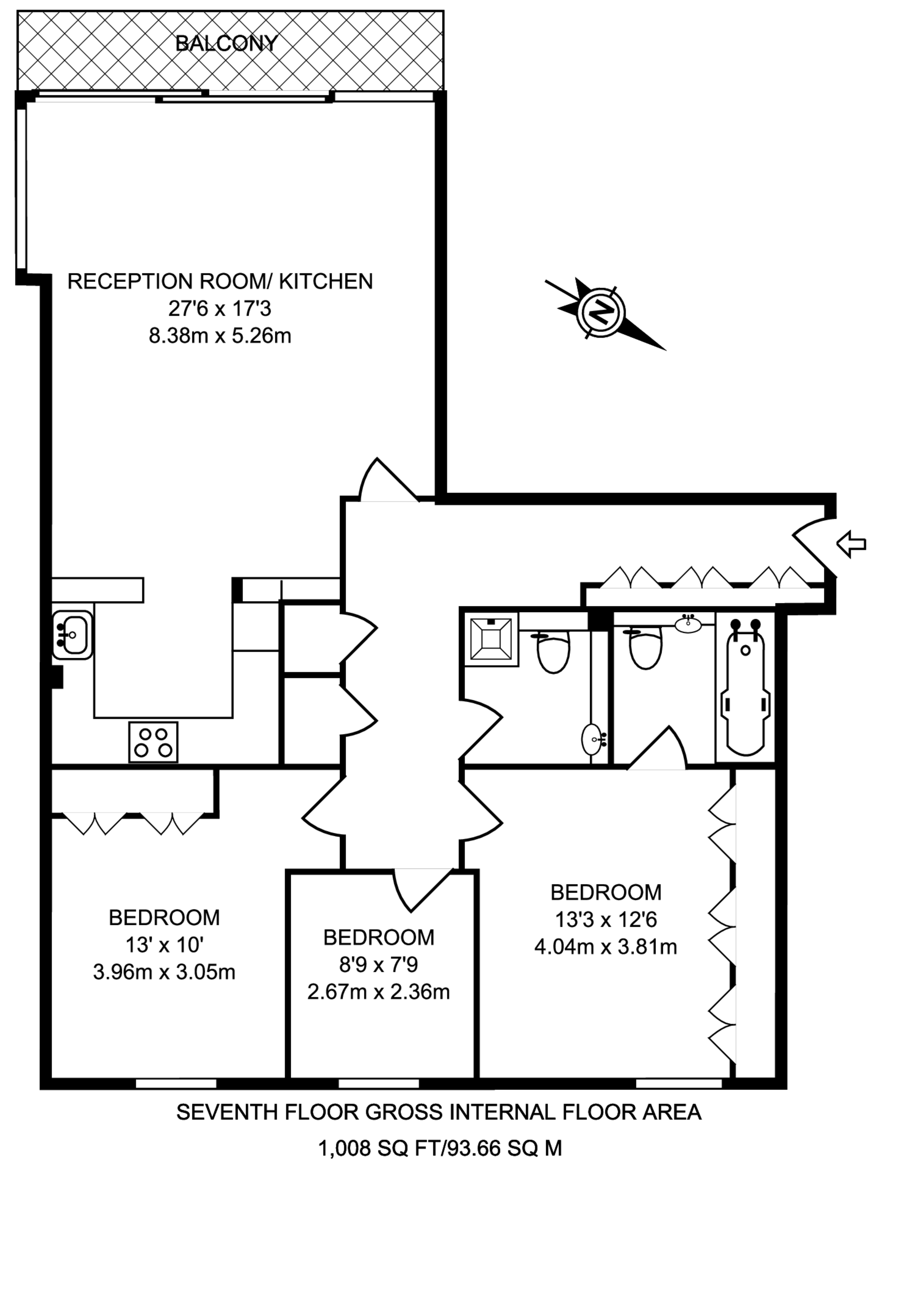 Buckingham Palace Road, Westminster floorplan