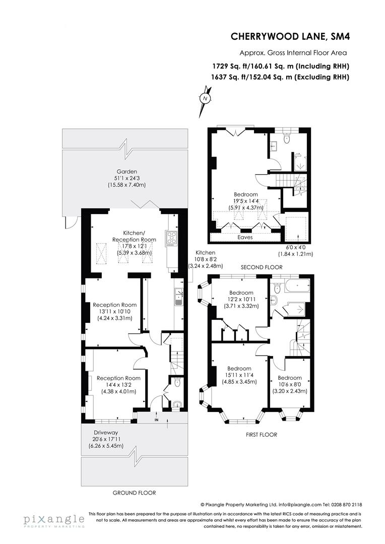 46, Cherrywood Lane, Morden floorplan