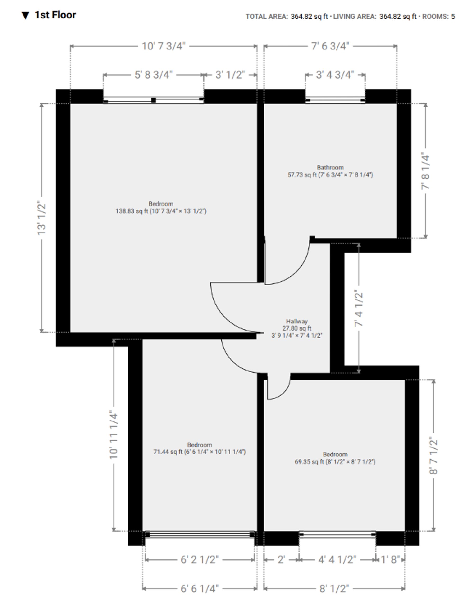 295 Kings Road, Harrow floorplan