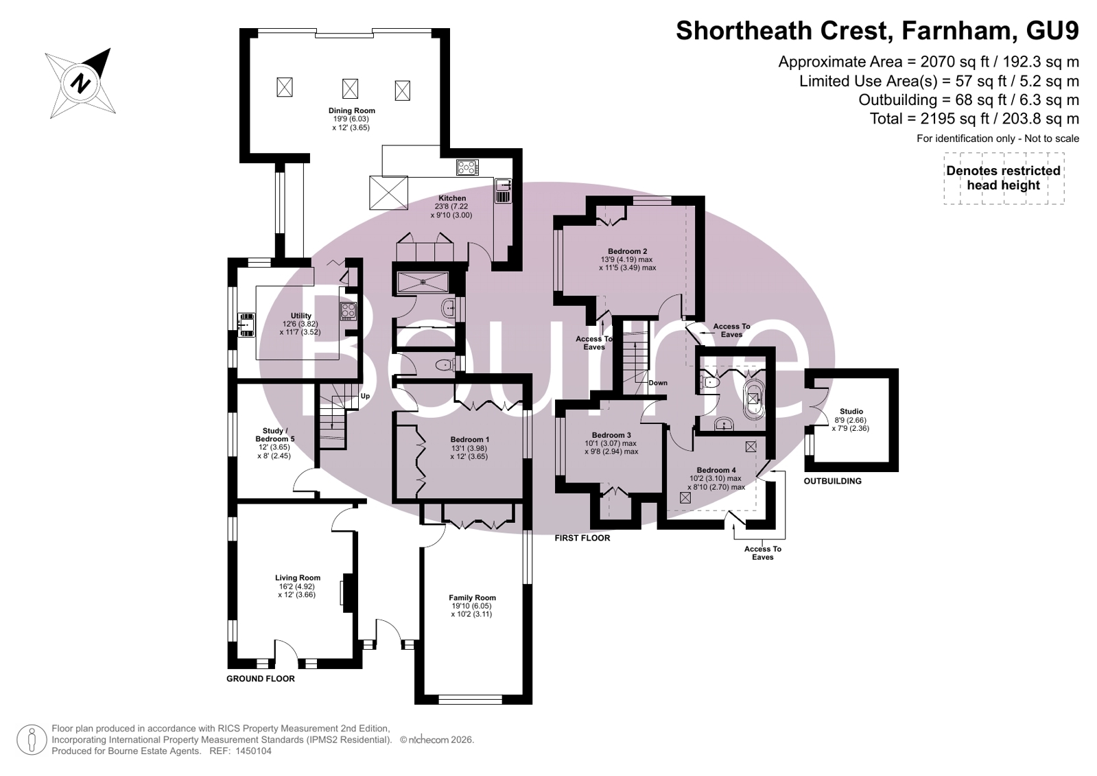 April Lodge, 13, Shortheath Crest, Farnham floorplan