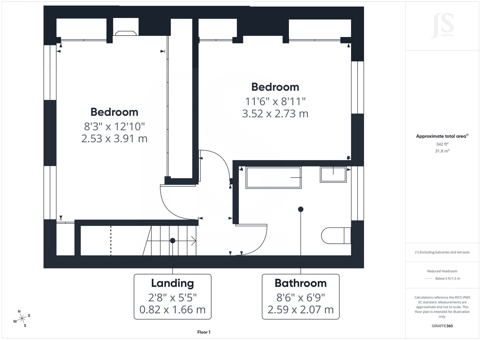 52, Victoria Road, Shoreham-by-sea floorplan