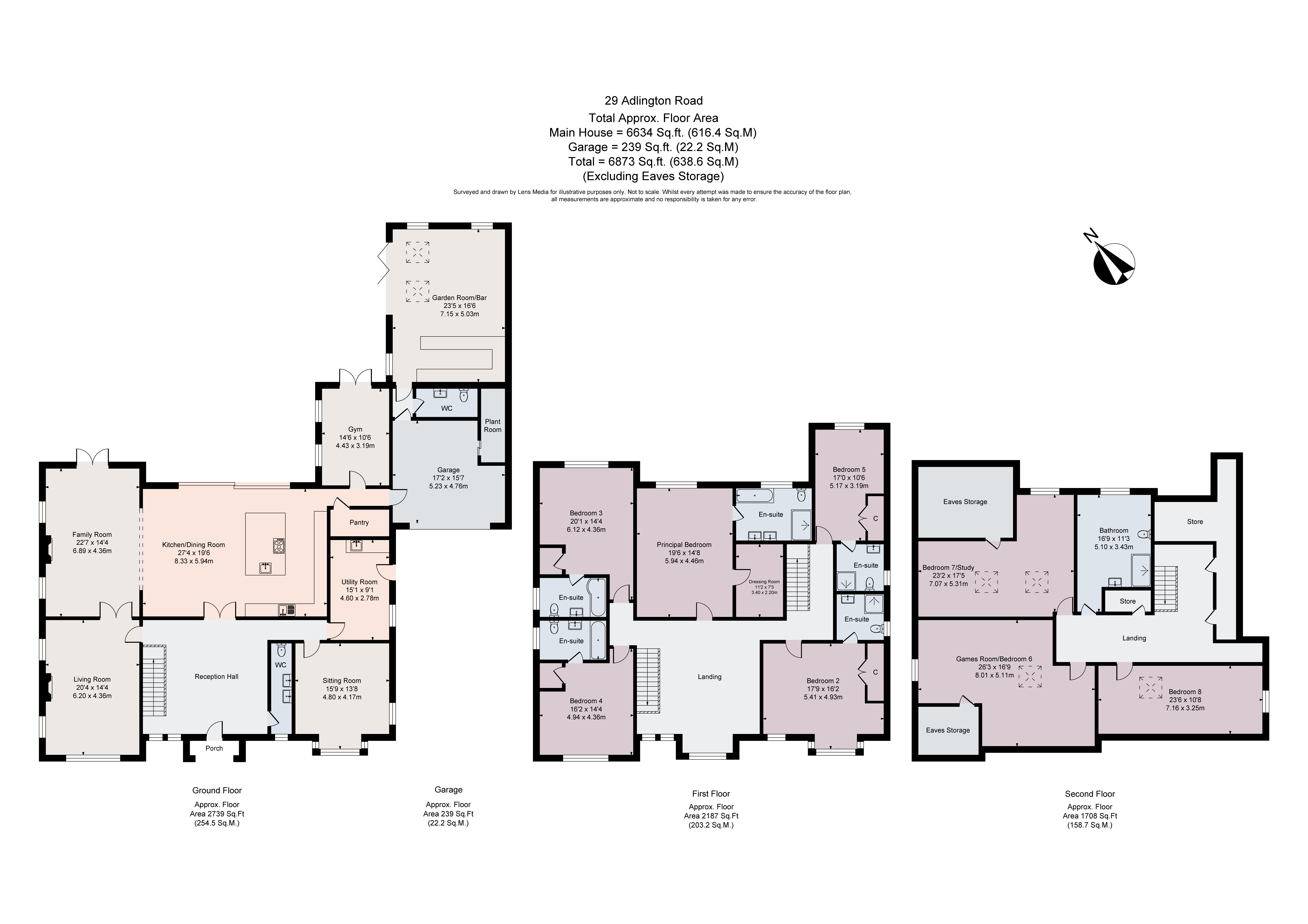 Field House, 29, Adlington Road, Cheshire floorplan