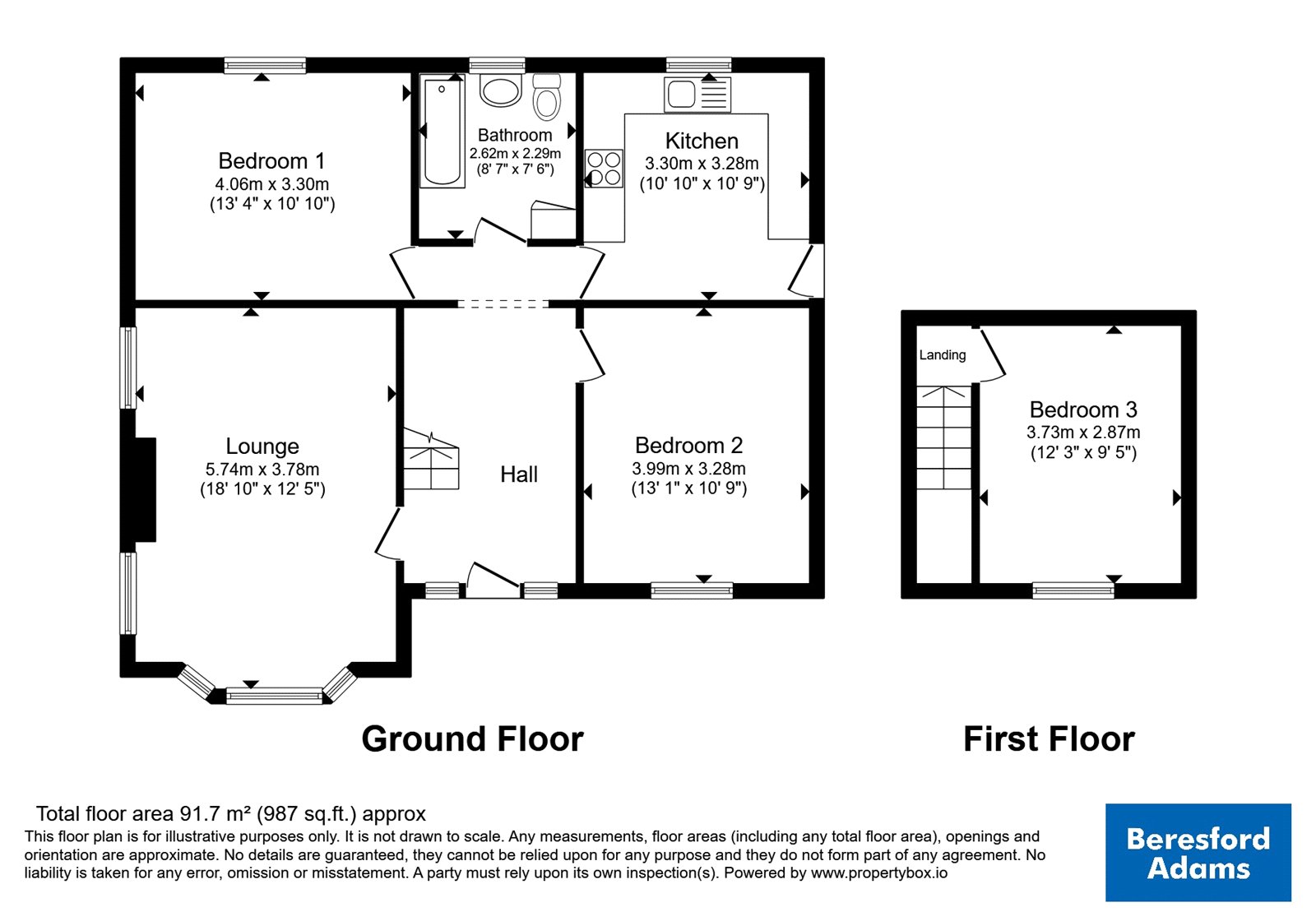 Hatherton, 4, Bryn Gosol Road, Conwy floorplan