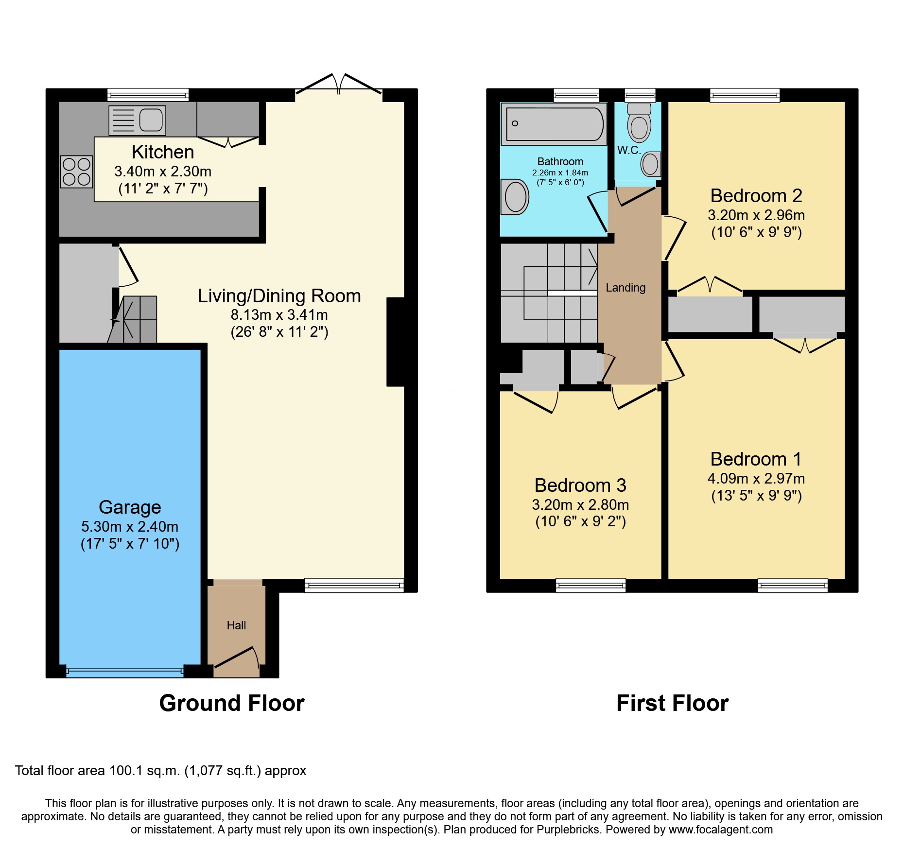 31, Martin Way, Woking floorplan
