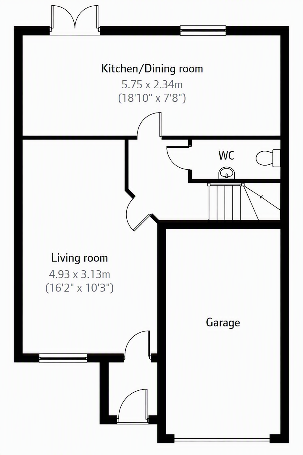 37, Lundhill Drive, Barnsley floorplan