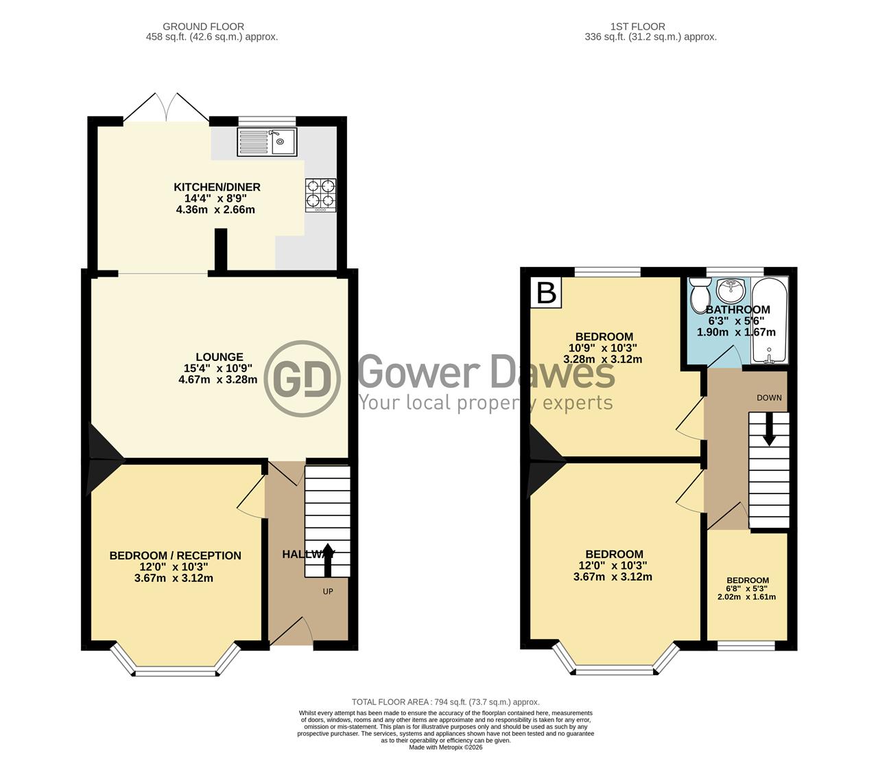 Ashwood Avenue, Rainham floorplan