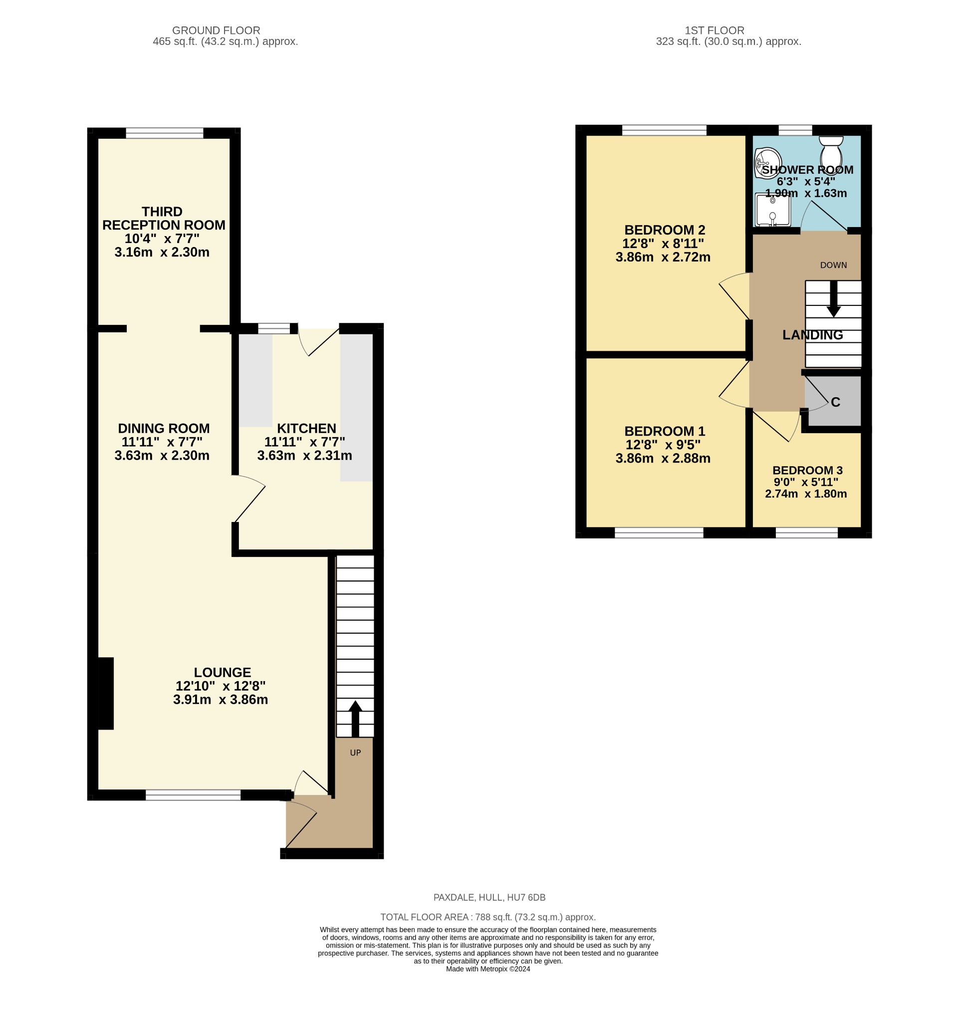 Paxdale, Hull HU7, 3 bedroom semidetached house for sale 68458510