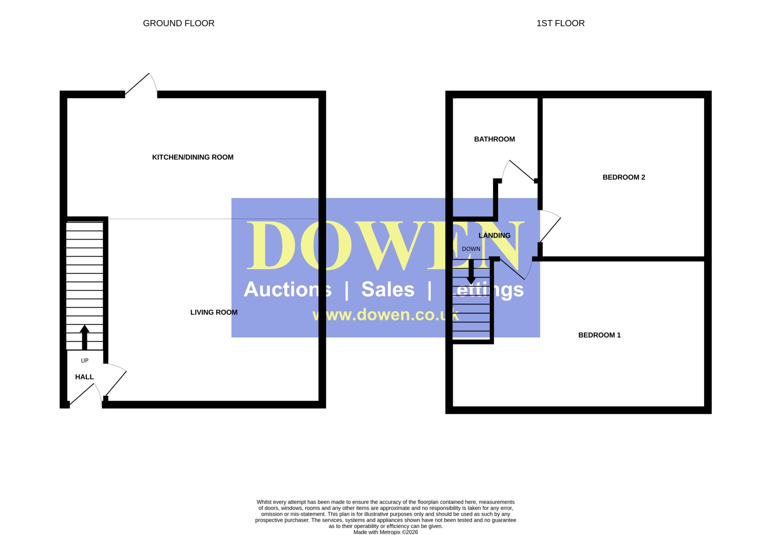 25, Bradley Street, Easington Colliery floorplan
