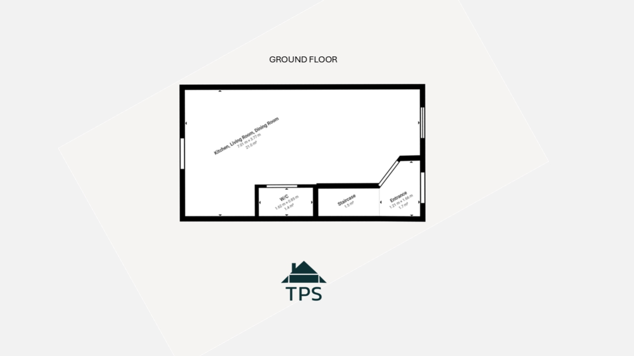 13, Tucking Mill Street, Bodmin floorplan