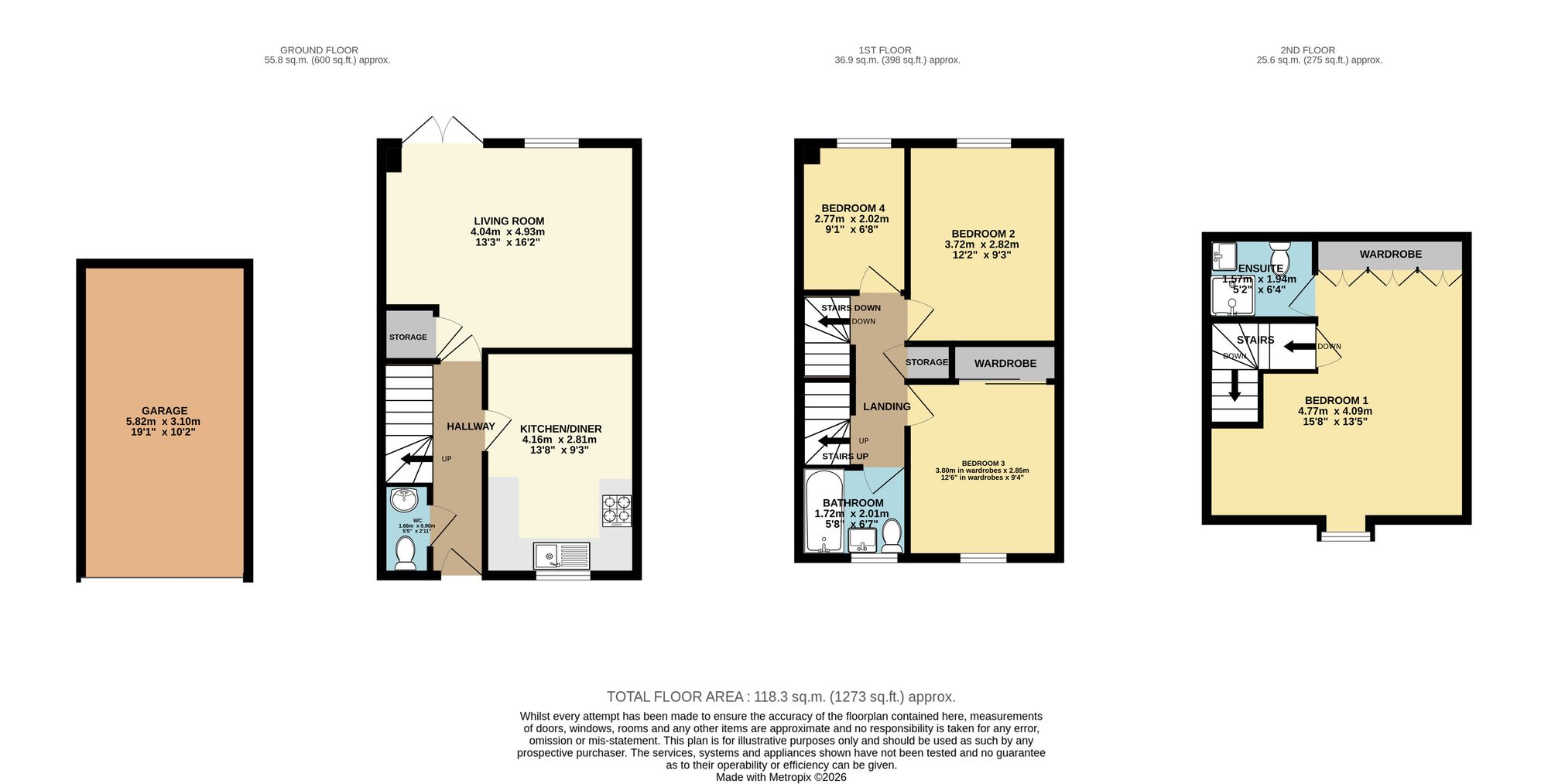 24 Perceval Street, Chesterfield floorplan