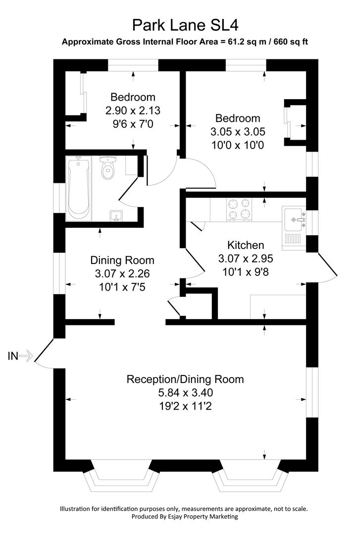 17 Park Lane, Cranbourne Hall Park, Windsor floorplan