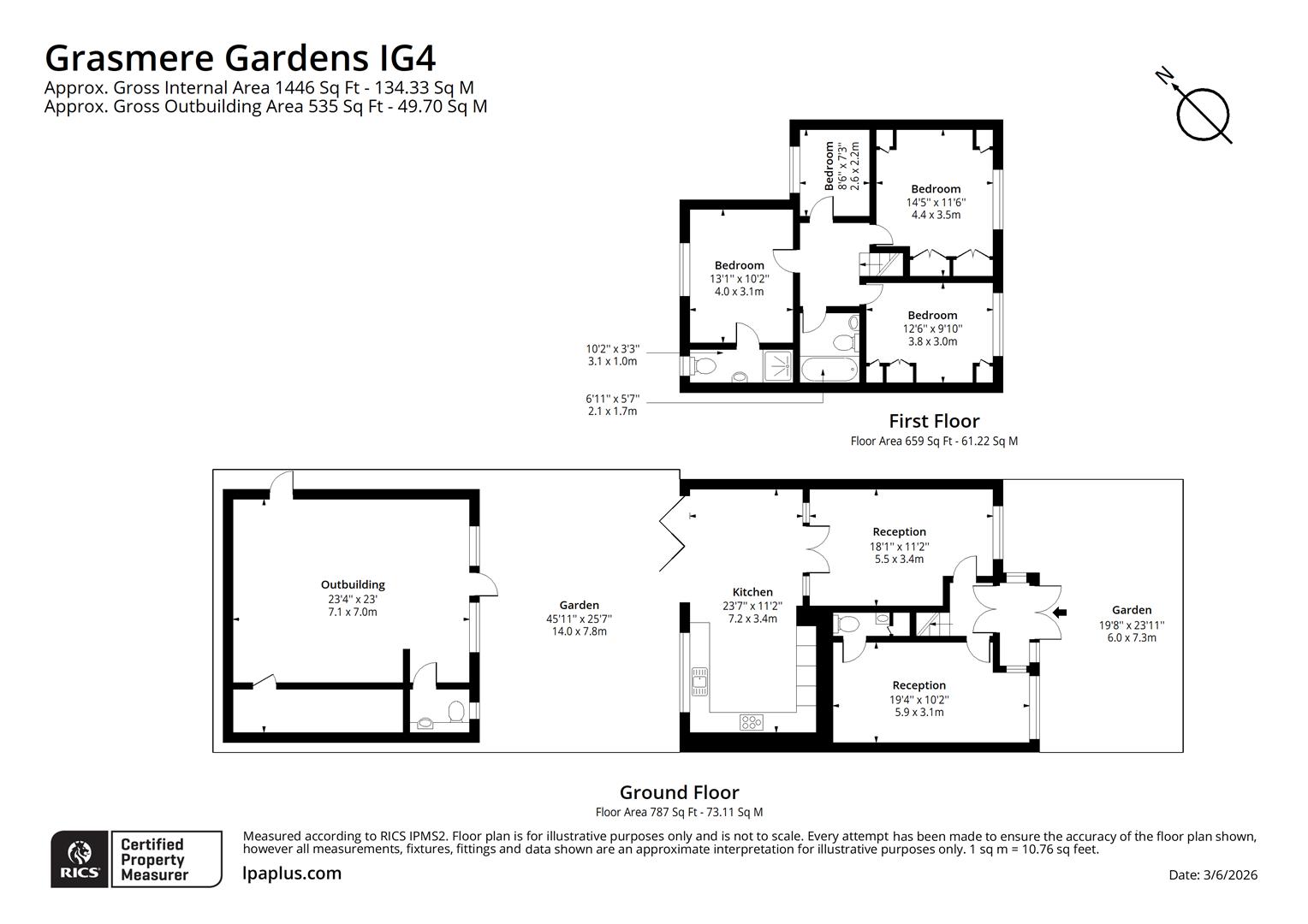 10, Grasmere Gardens, Redbridge floorplan