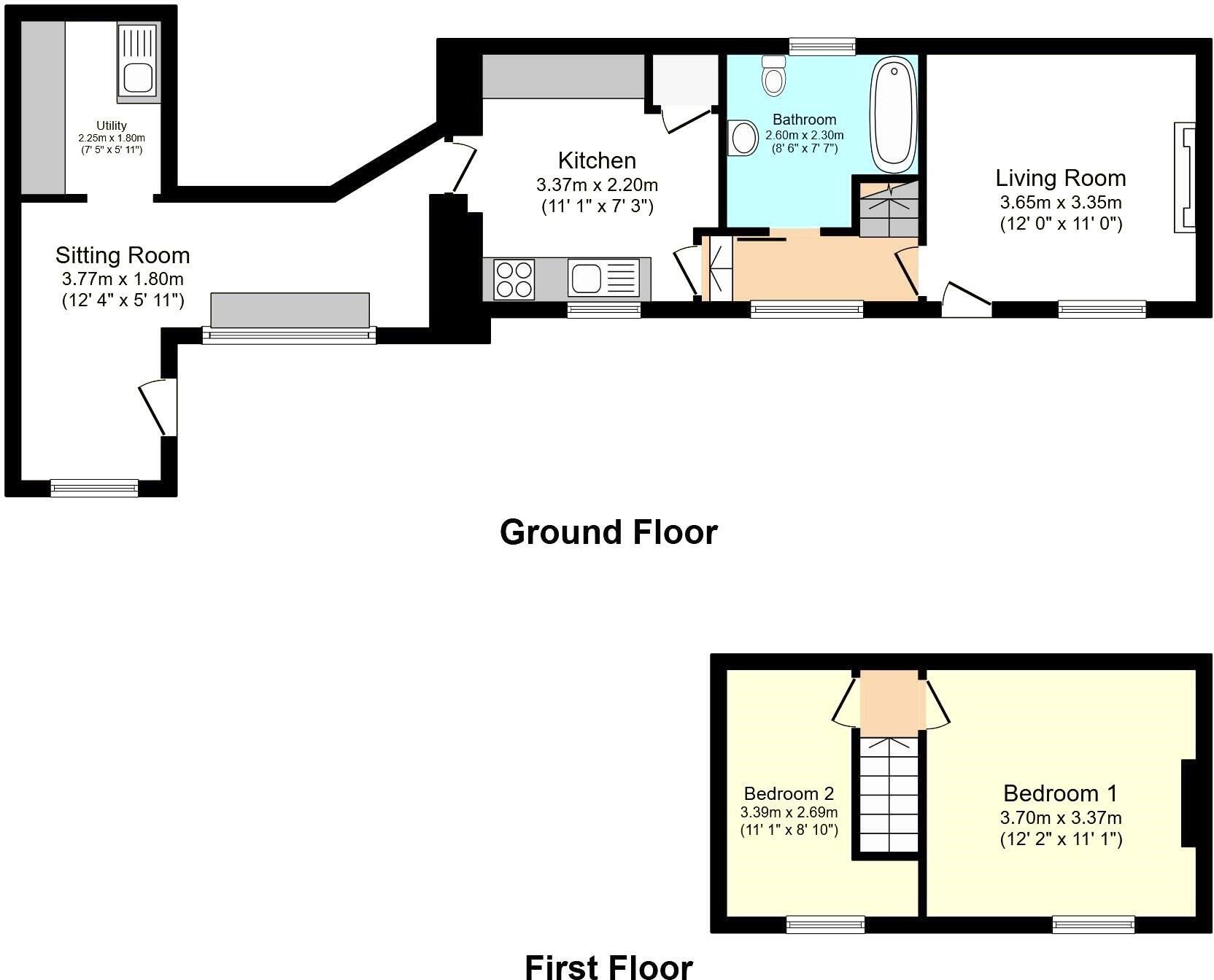 5 Meendhurst Road, Cinderford floorplan