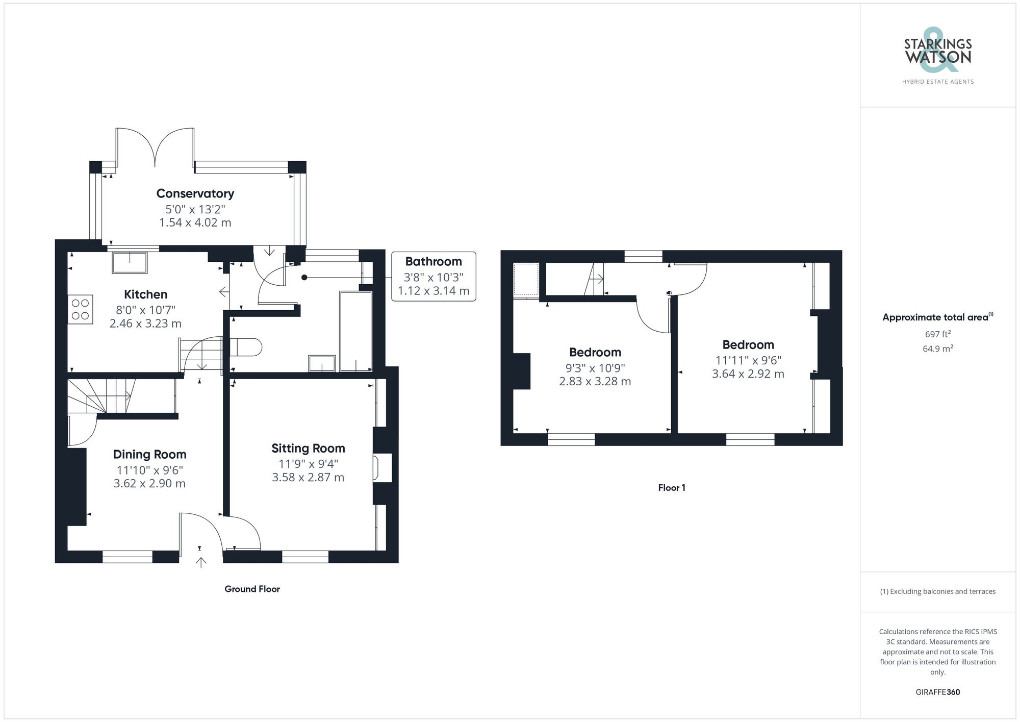 74 Cliff Hill, Great Yarmouth floorplan