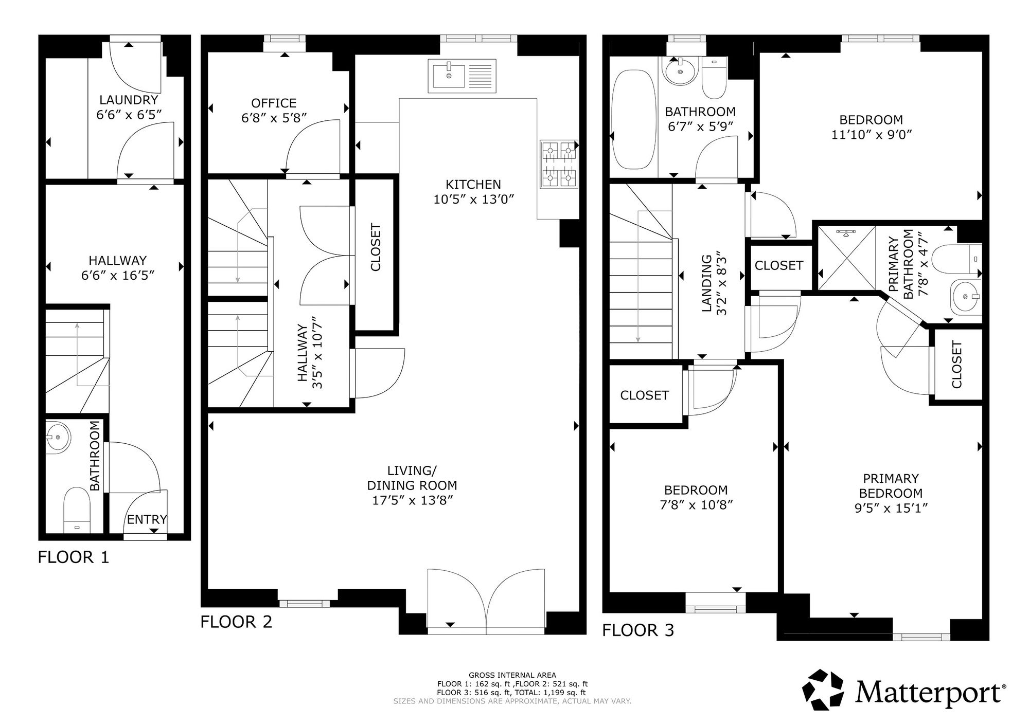 14 Washington Close, Ipswich floorplan