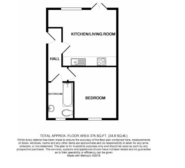 15 Allinson Court, Stonegate Street, King's Lynn floorplan