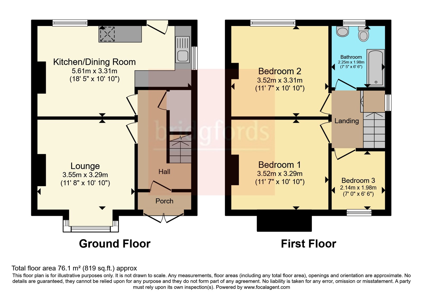 1, Charlesworth Road, High Peak floorplan