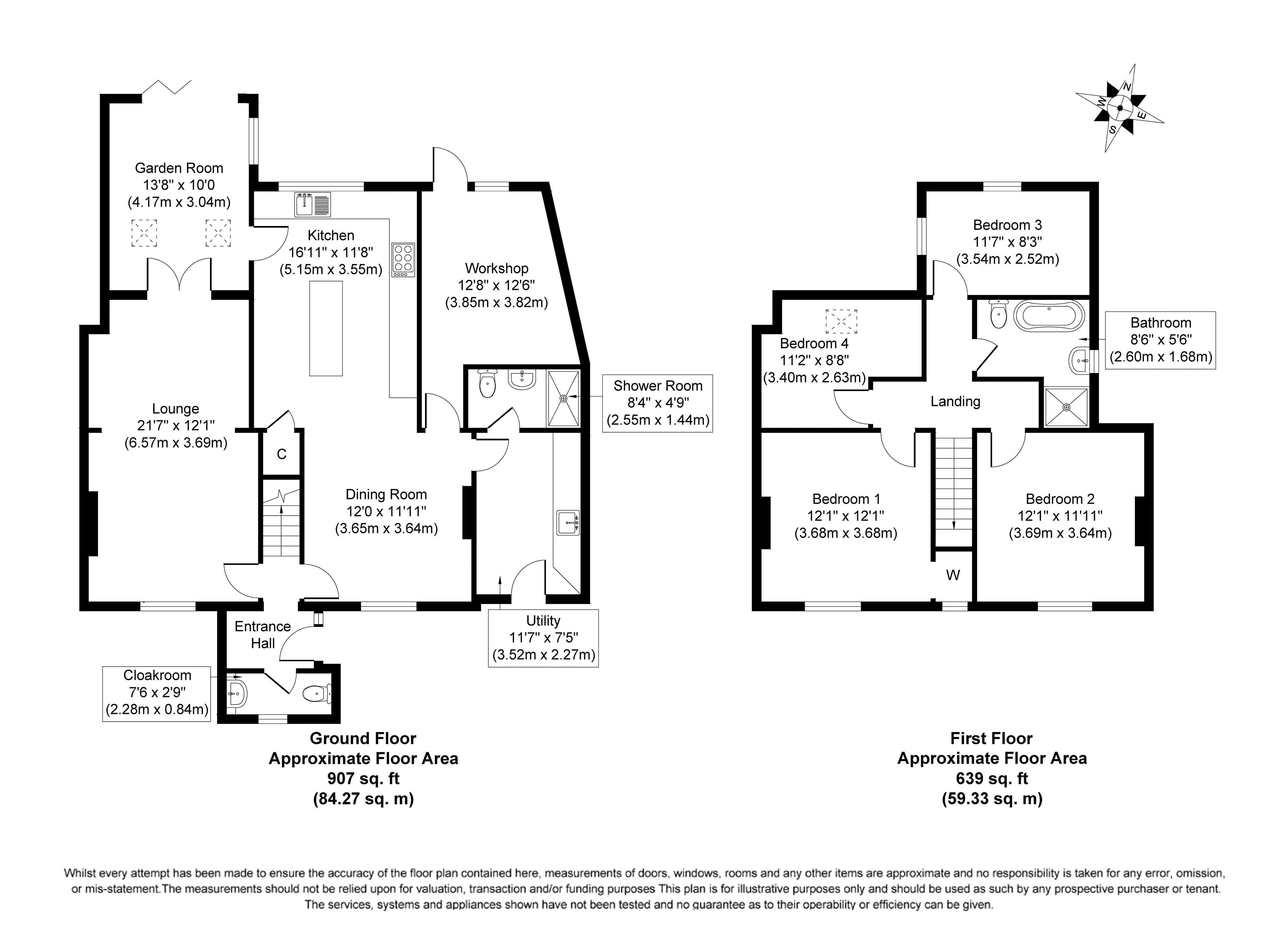 South View, 71 Church Street, Norwich floorplan
