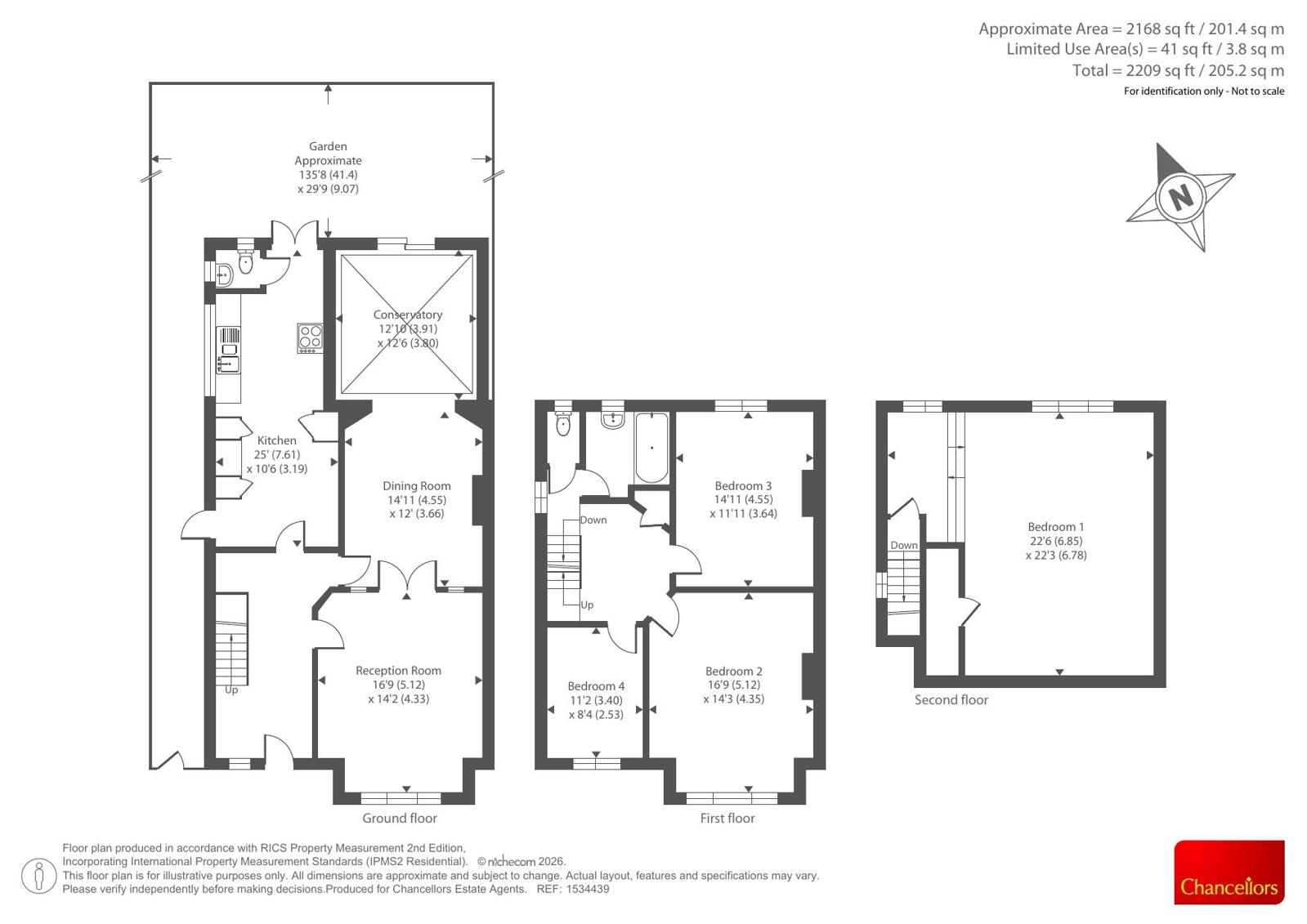 Arden Road, London floorplan