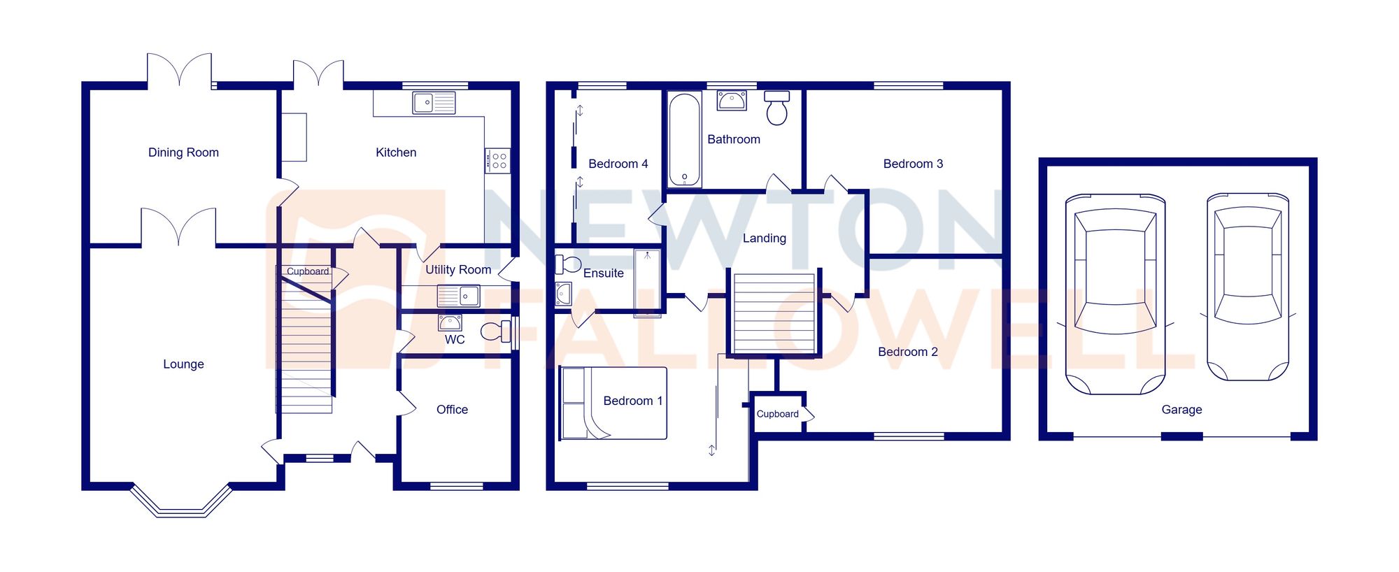 39 Portland Way, Mansfield floorplan