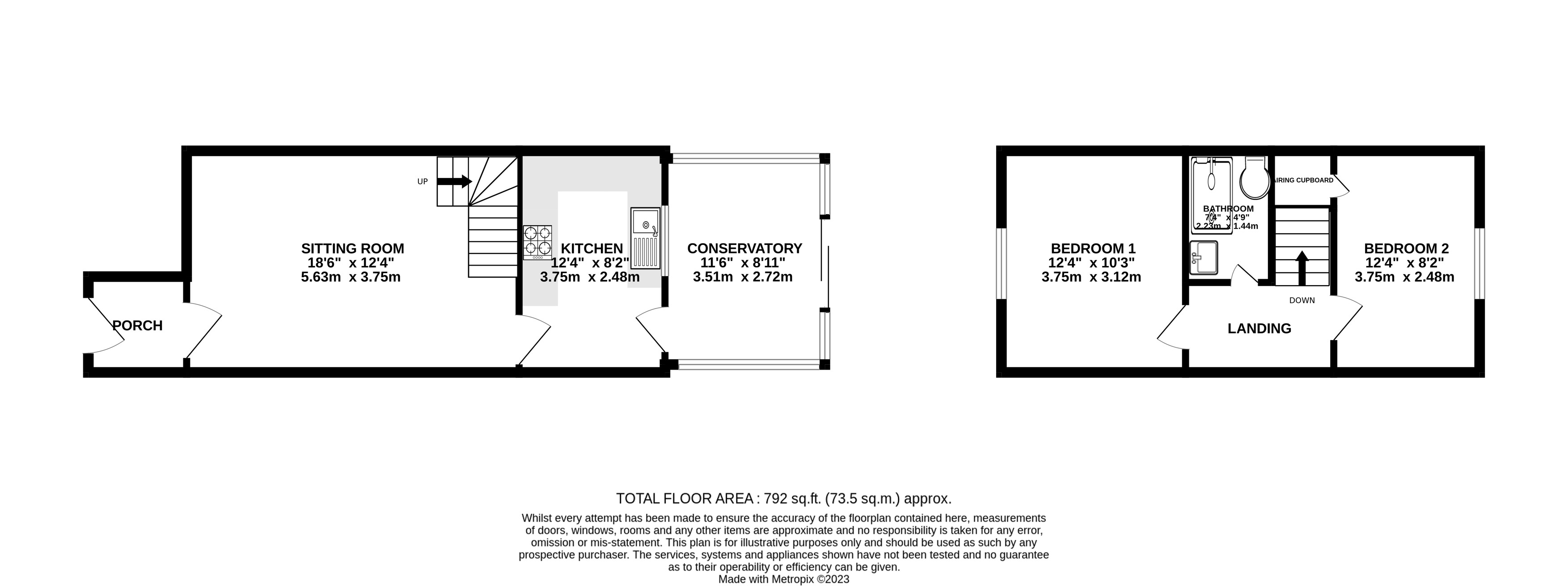 Whitebeam Road, Hedge End, Southampton SO30, 2 bedroom terraced house