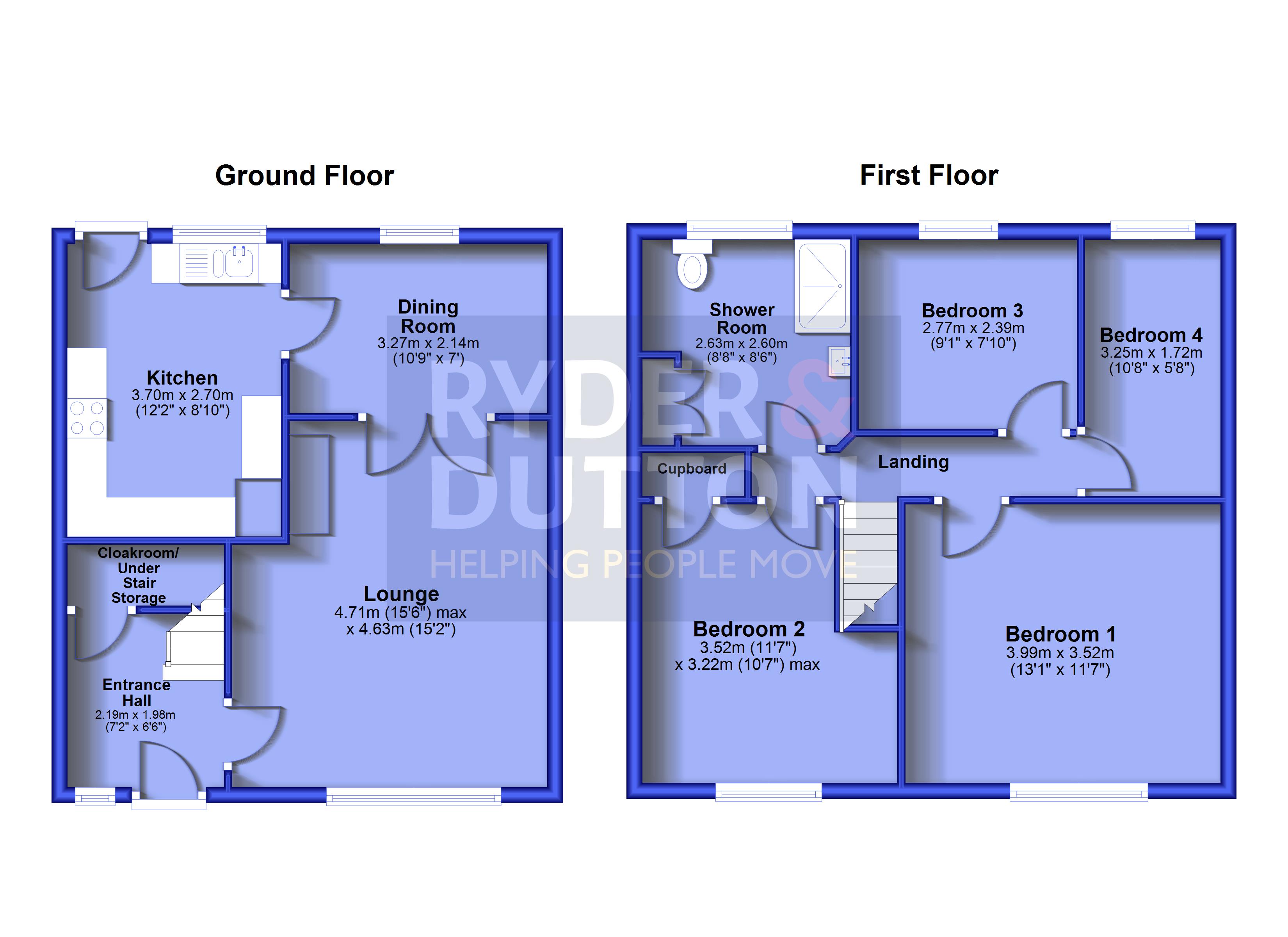 8, Haworth Drive, Rossendale floorplan