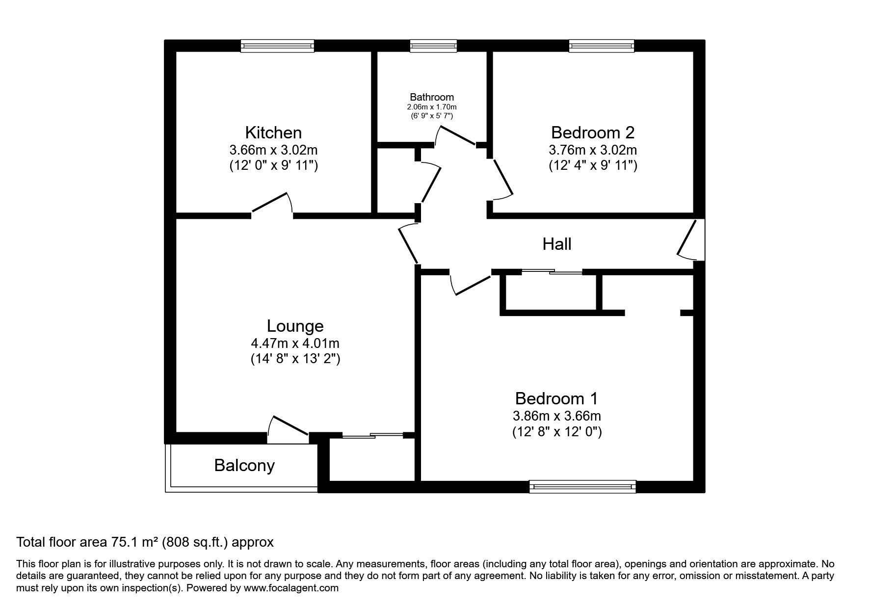 46, Torwood Avenue, Stirlingshire floorplan