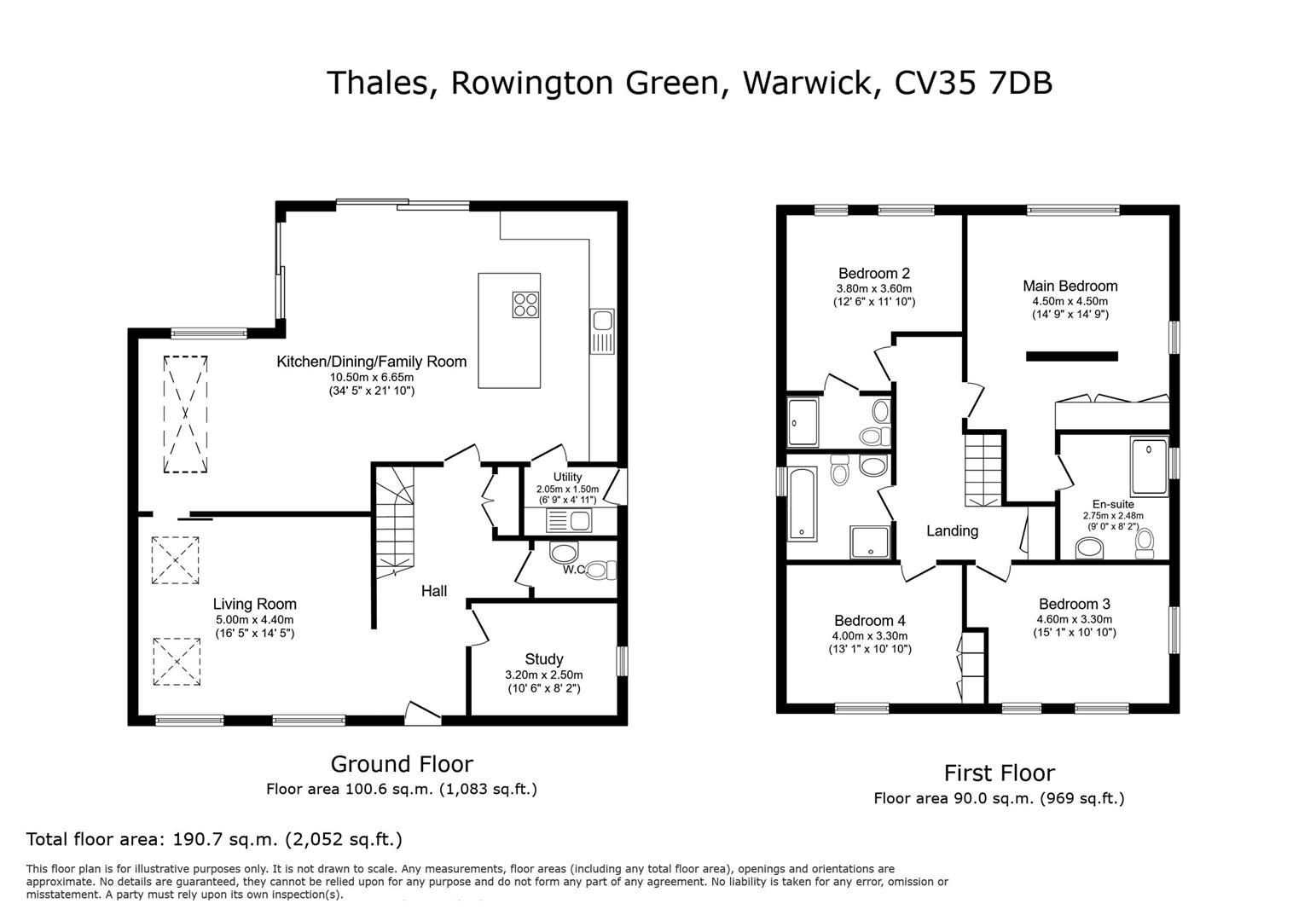 Thales, Rowington Green, Warwick floorplan