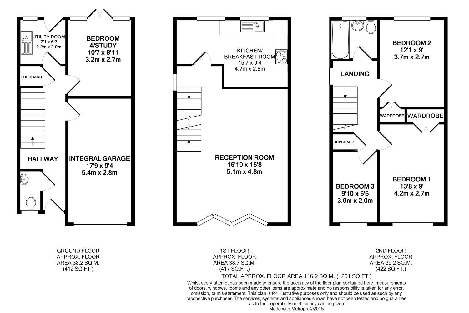 87, Violet Lane, Croydon floorplan