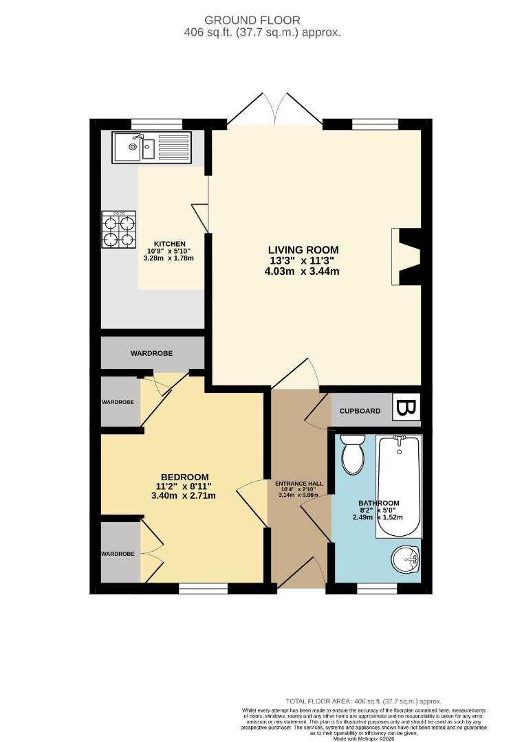 5 Stewart Croft, Bury Hill, Potton floorplan