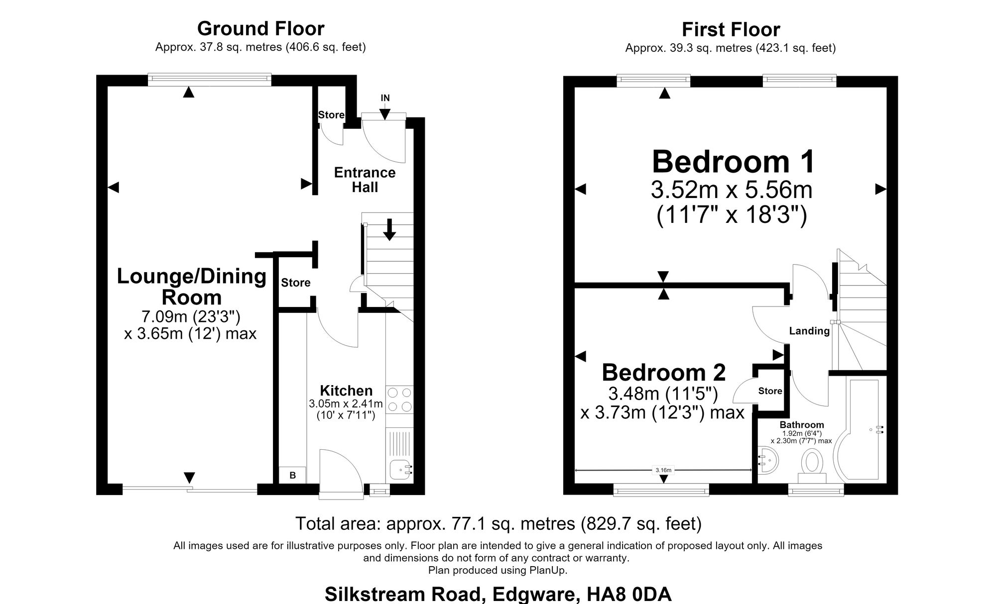 6 Silkstream Road, Edgware floorplan