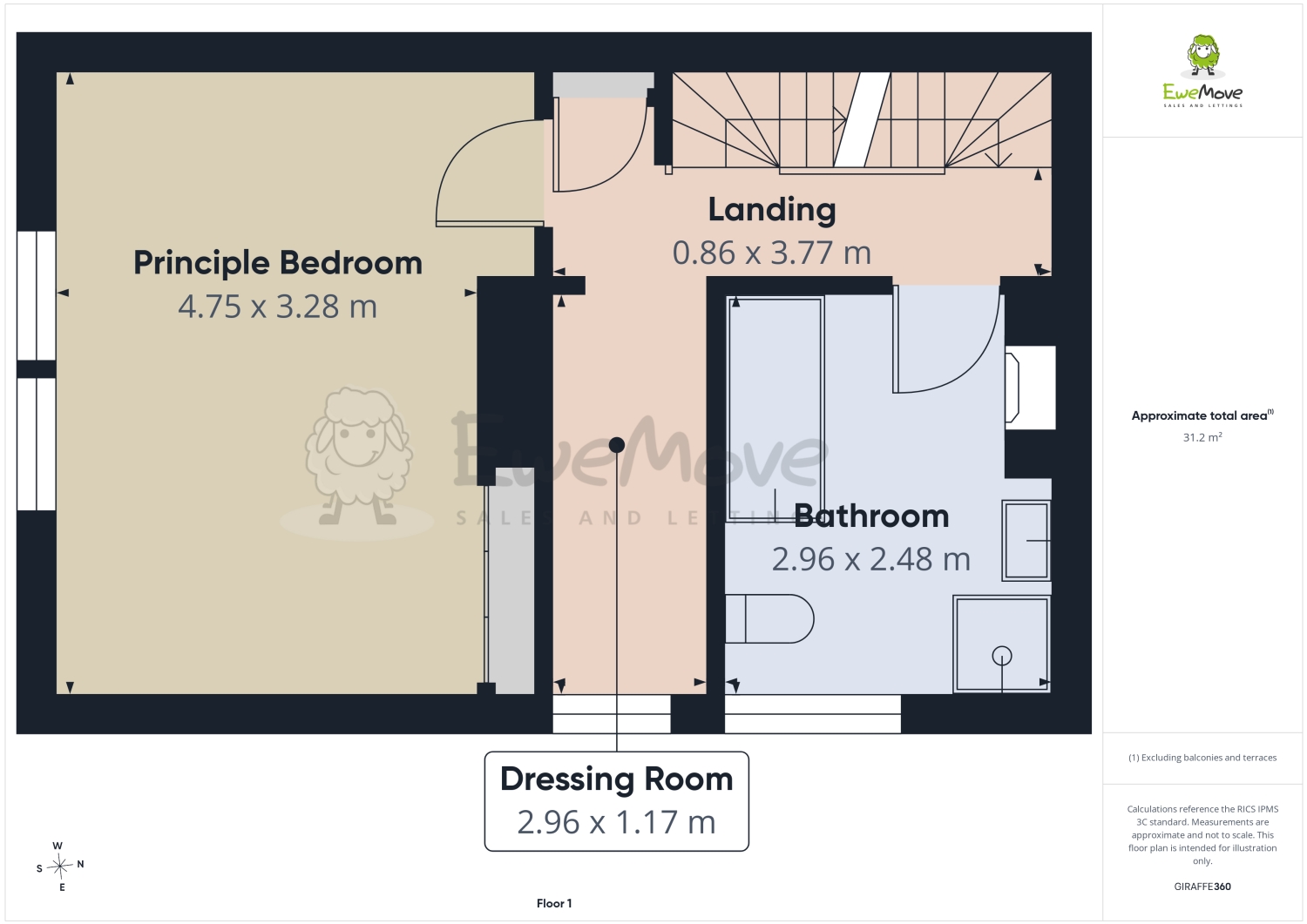 14, Bangor Place, Leeds floorplan