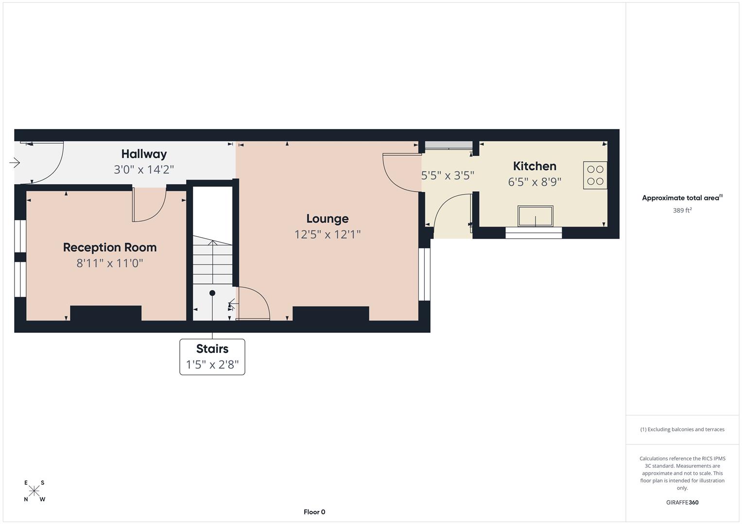 46, Oxford Street, Loughborough floorplan