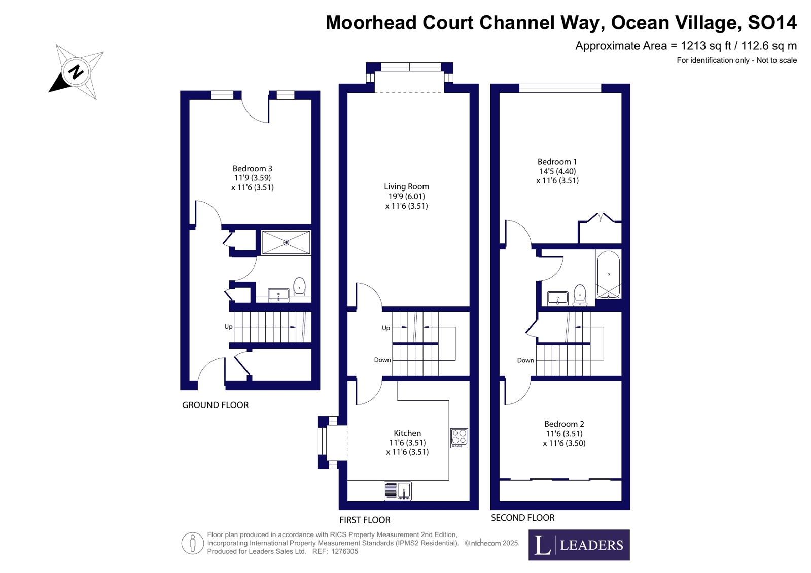 28 Moorhead Court,, Channel Way, Southampton floorplan
