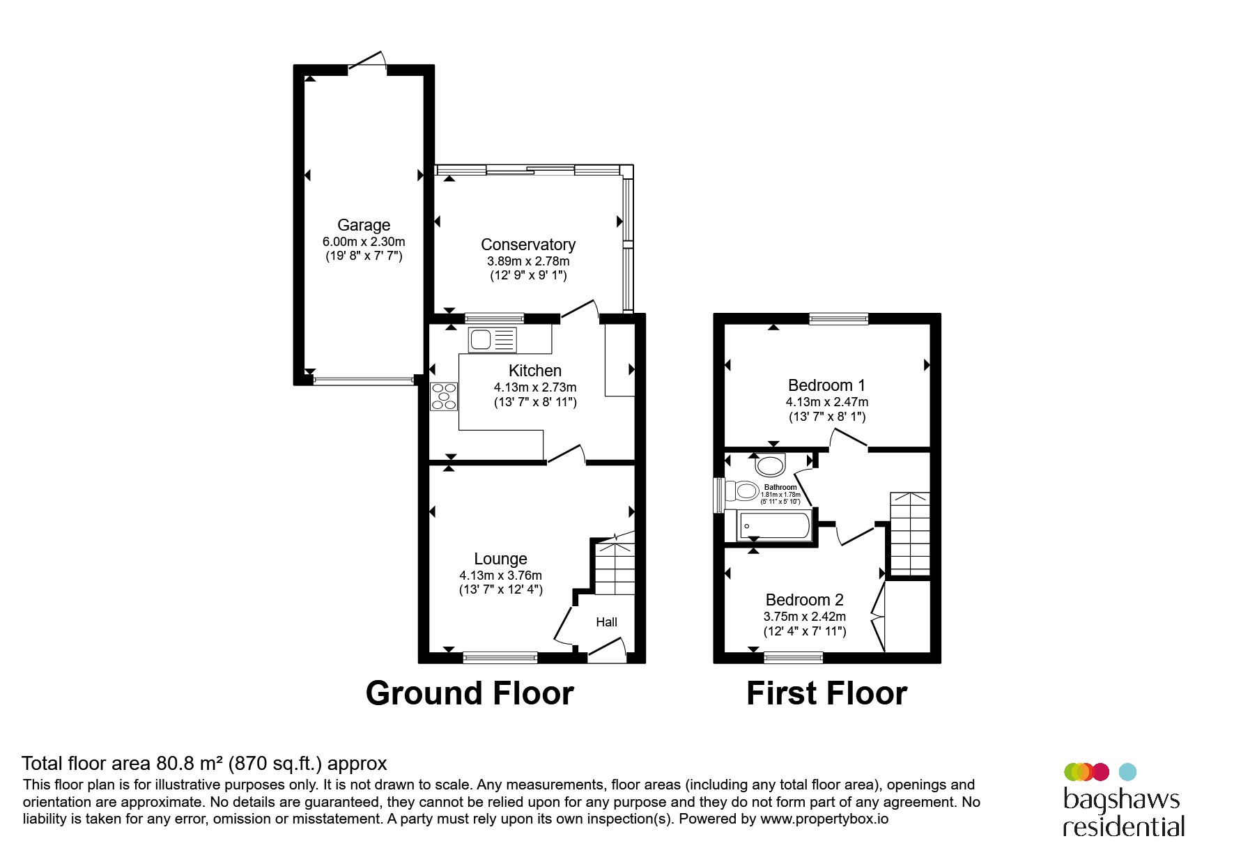 4, Halifax Close, Derby floorplan