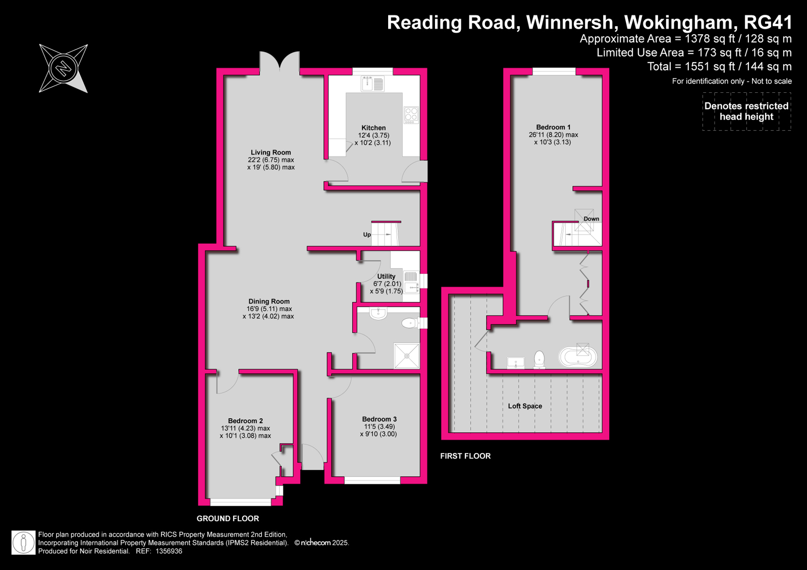 258, Reading Road, Wokingham floorplan