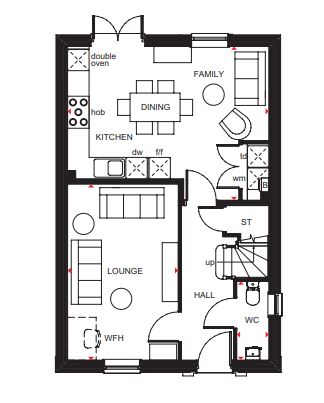 H860373, Bourne Road, Corby Glen, Grantham floorplan