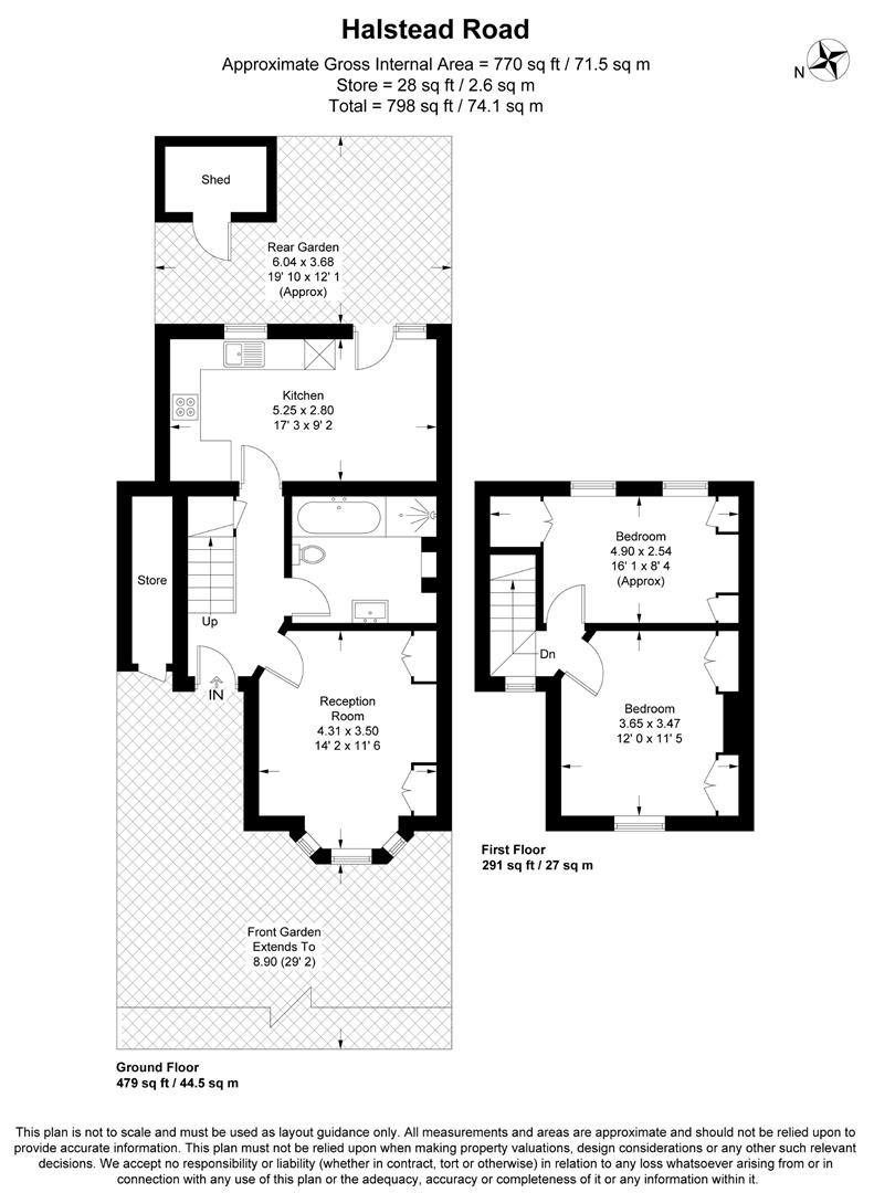 19, Halstead Road, Wanstead floorplan