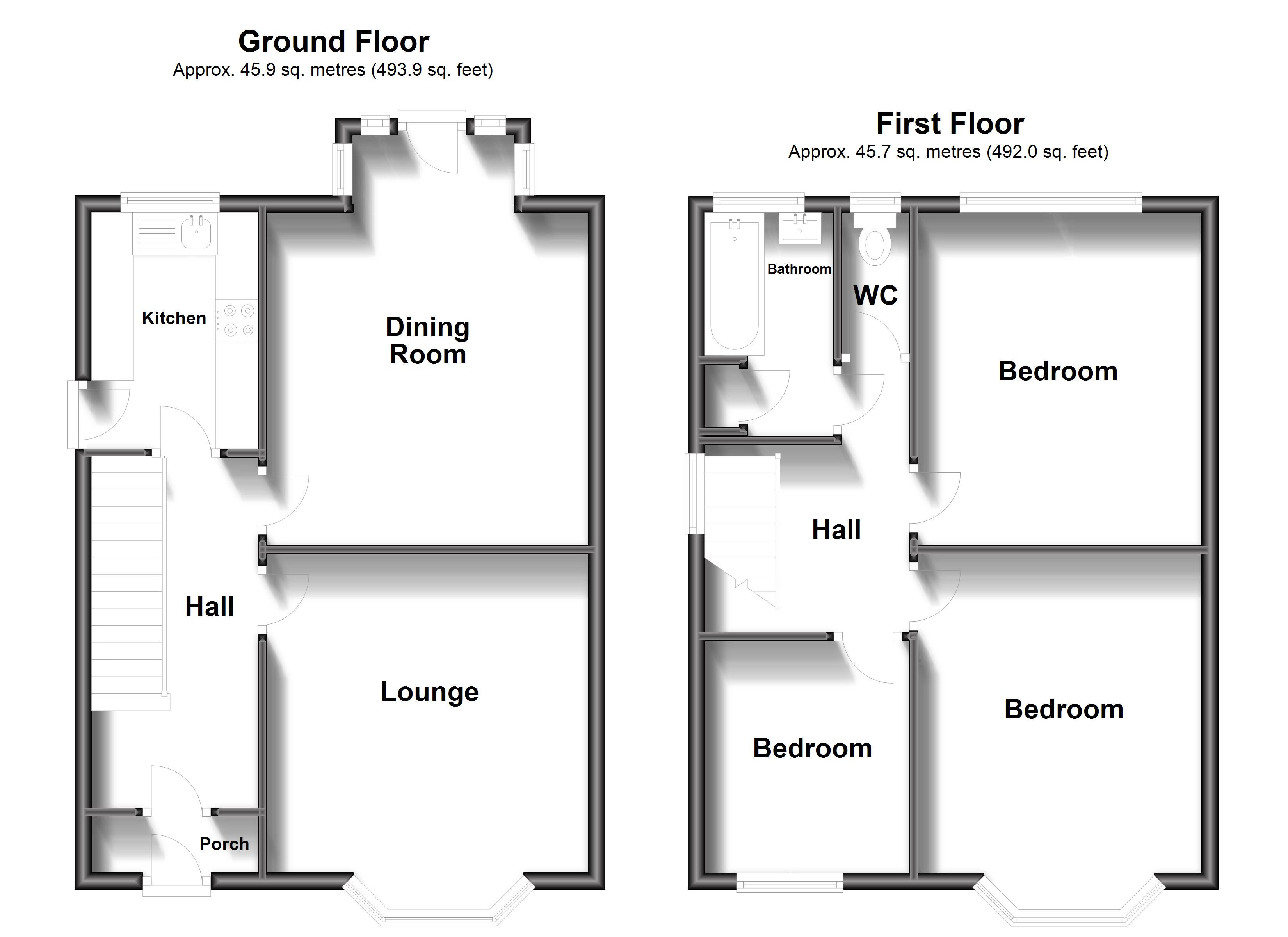 14, The Strand, Worthing floorplan