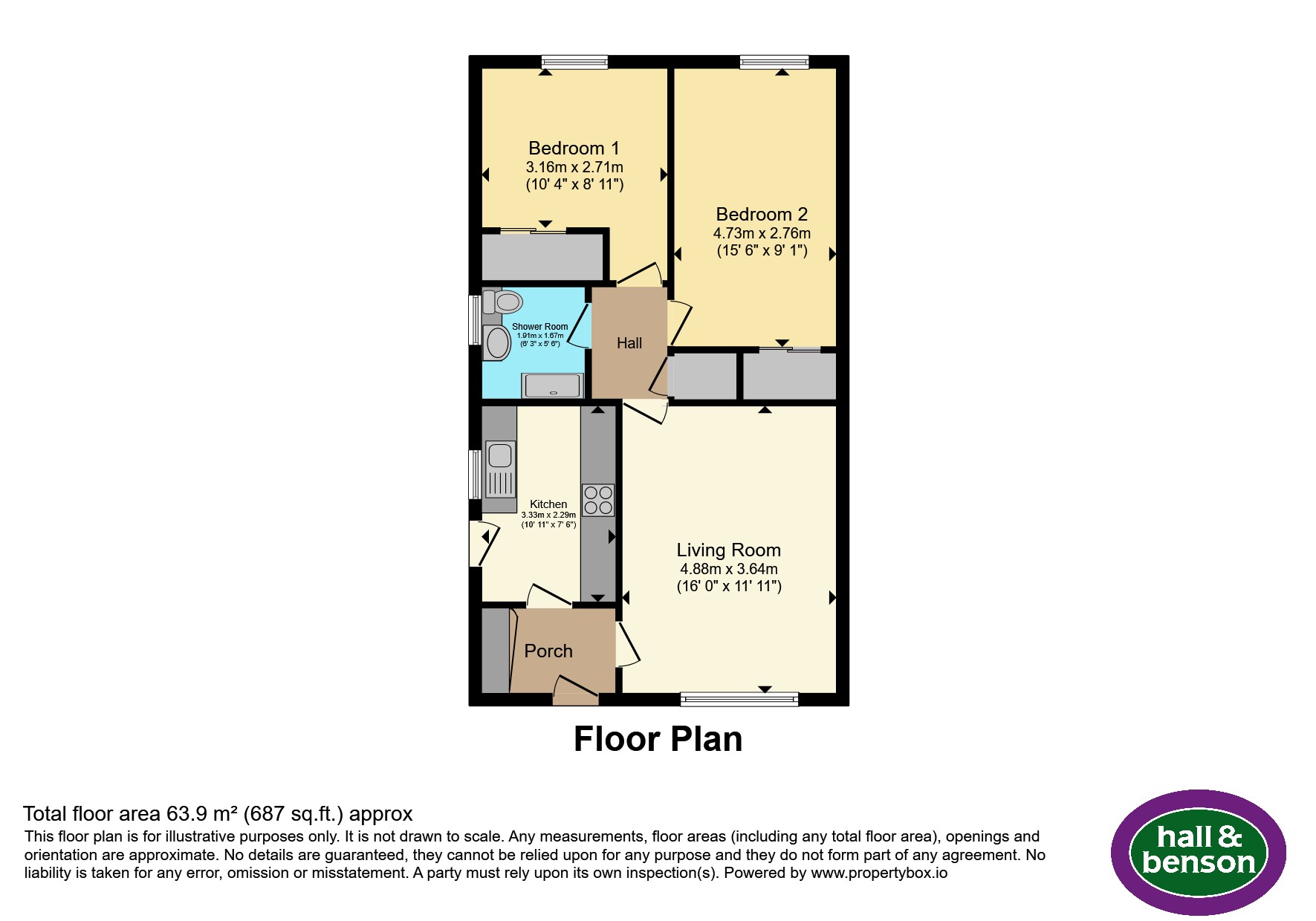 30, Erica Drive, Alfreton floorplan