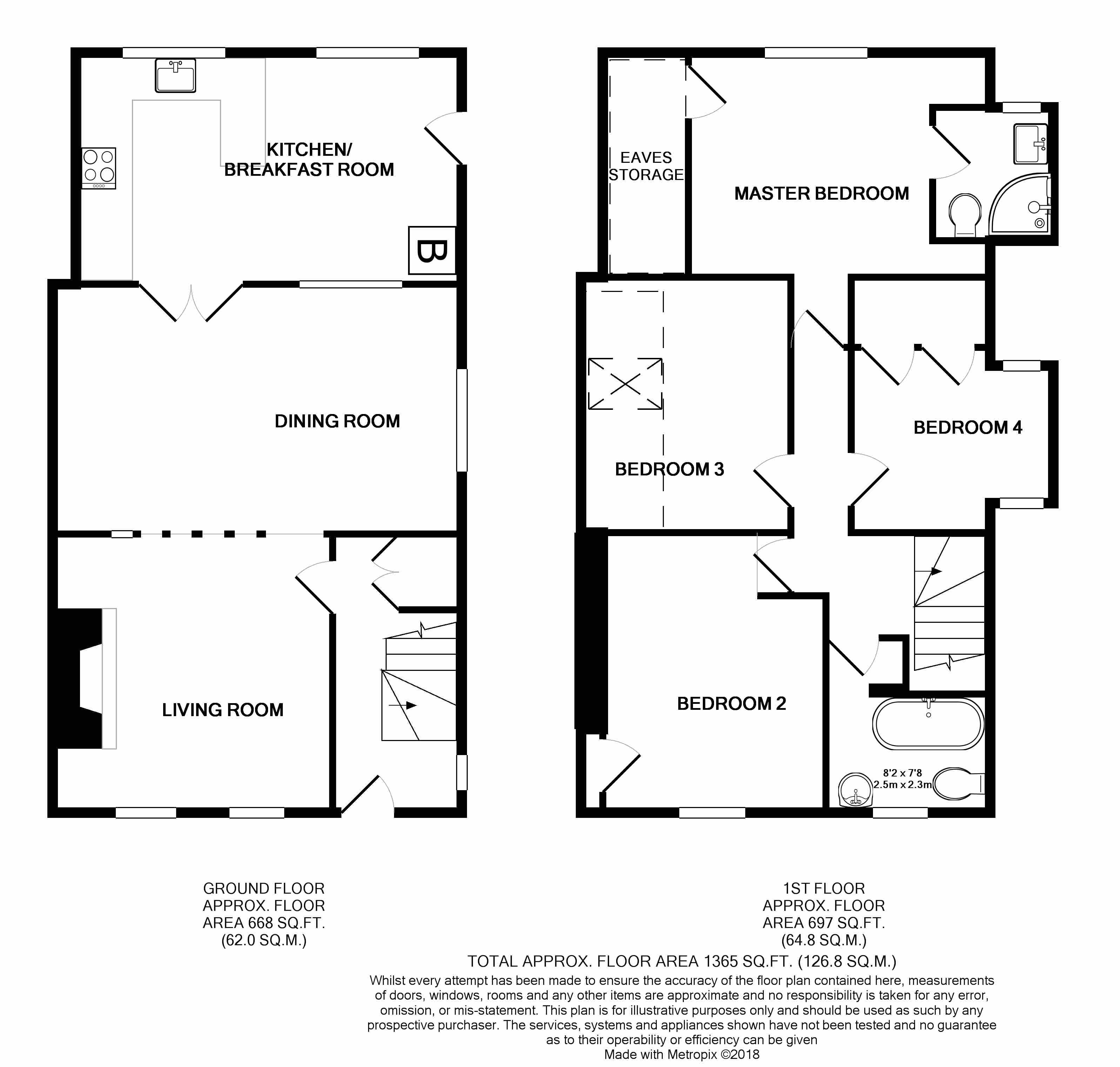 4 Bedrooms Semi-detached house for sale in High Street, Croydon, Royston SG8