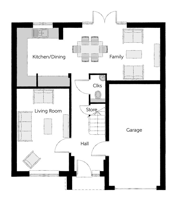 Plot 120 - The Cutler, Great Gutter Lane, Willerby floorplan
